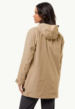 Jack Wolfskin Lifestyle|Vestes Intermédiaires-Mainkai Long Jkt W
