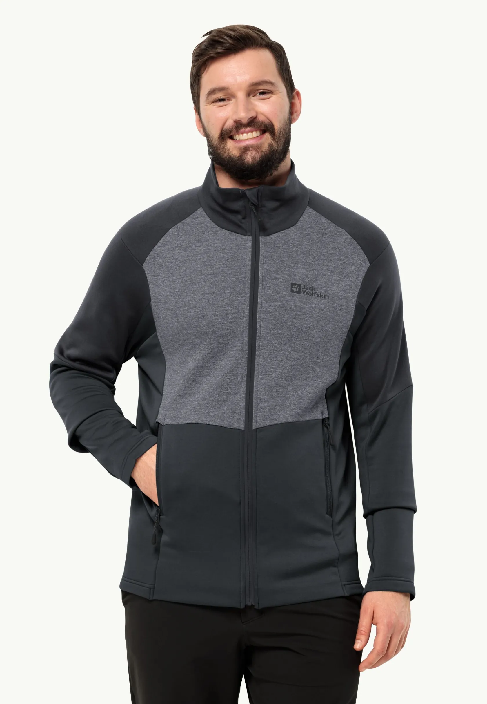 Jack Wolfskin Randonnée|Vestes Intermédiaires-Marienberg Fz M