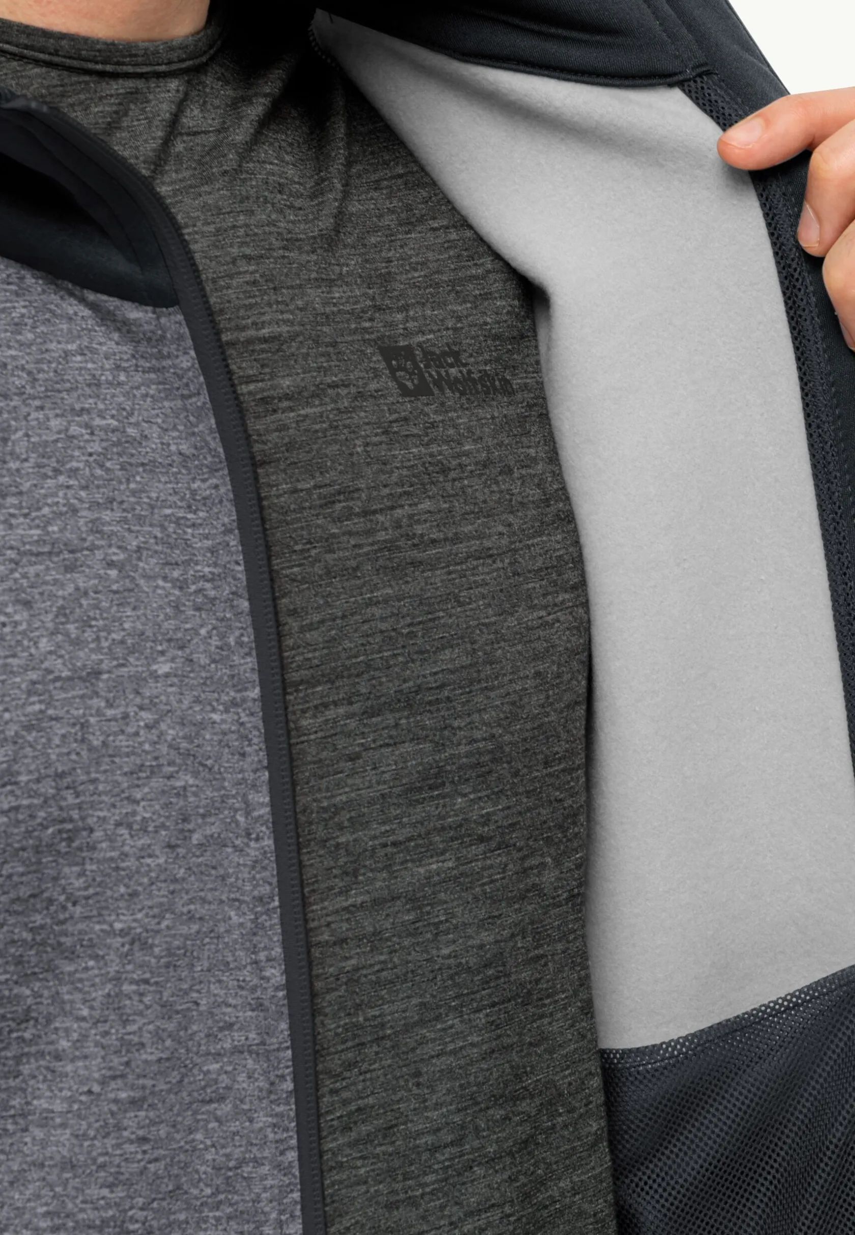 Jack Wolfskin Randonnée|Vestes Intermédiaires-Marienberg Fz M
