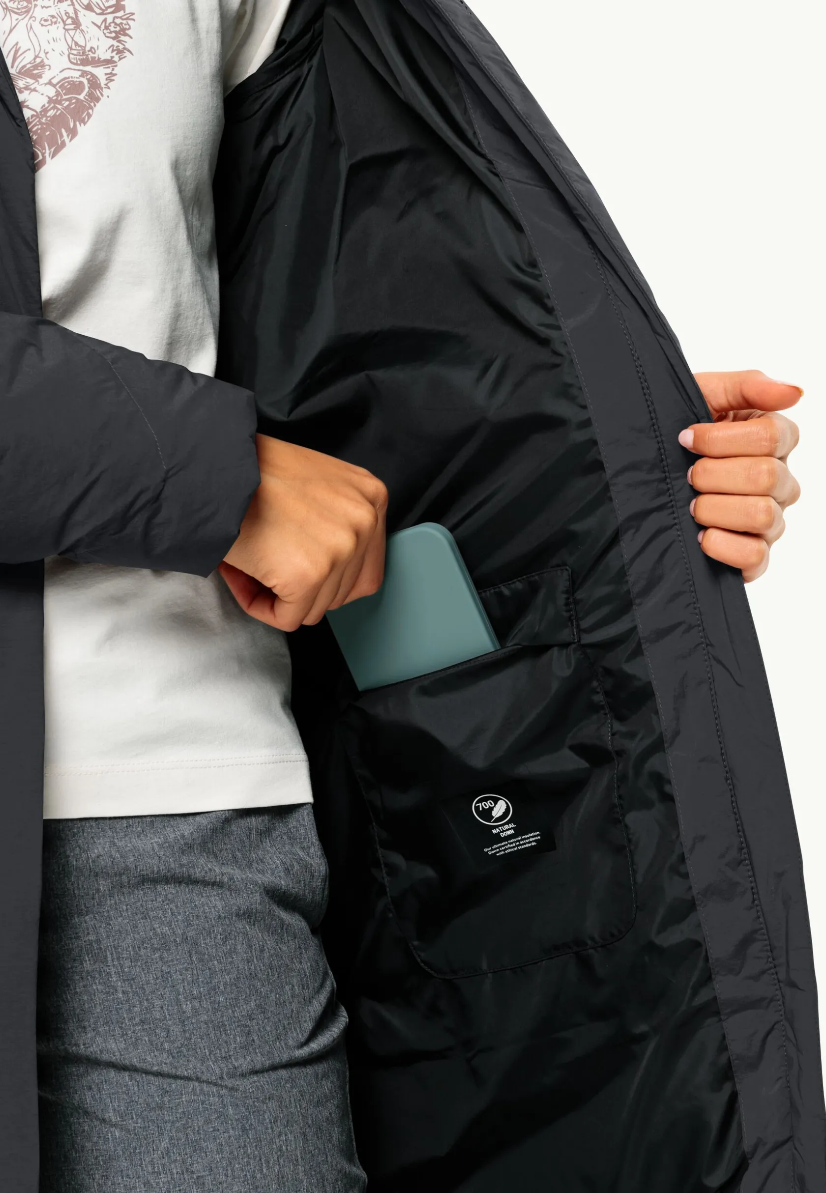 Jack Wolfskin Lifestyle|Vestes Intermédiaires-Marienplatz Coat W Rds