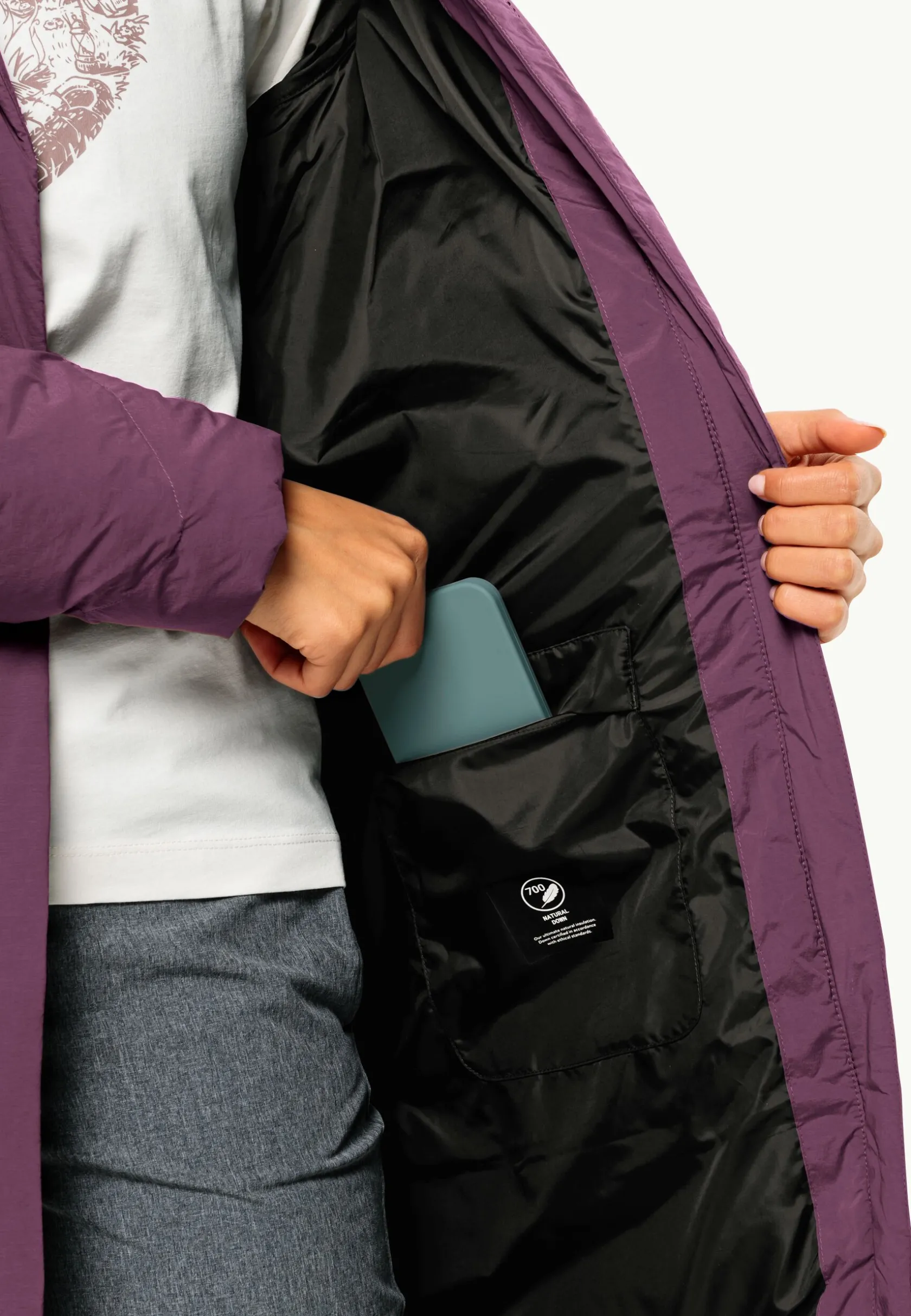 Jack Wolfskin Lifestyle|Vestes Intermédiaires-Marienplatz Coat W Rds