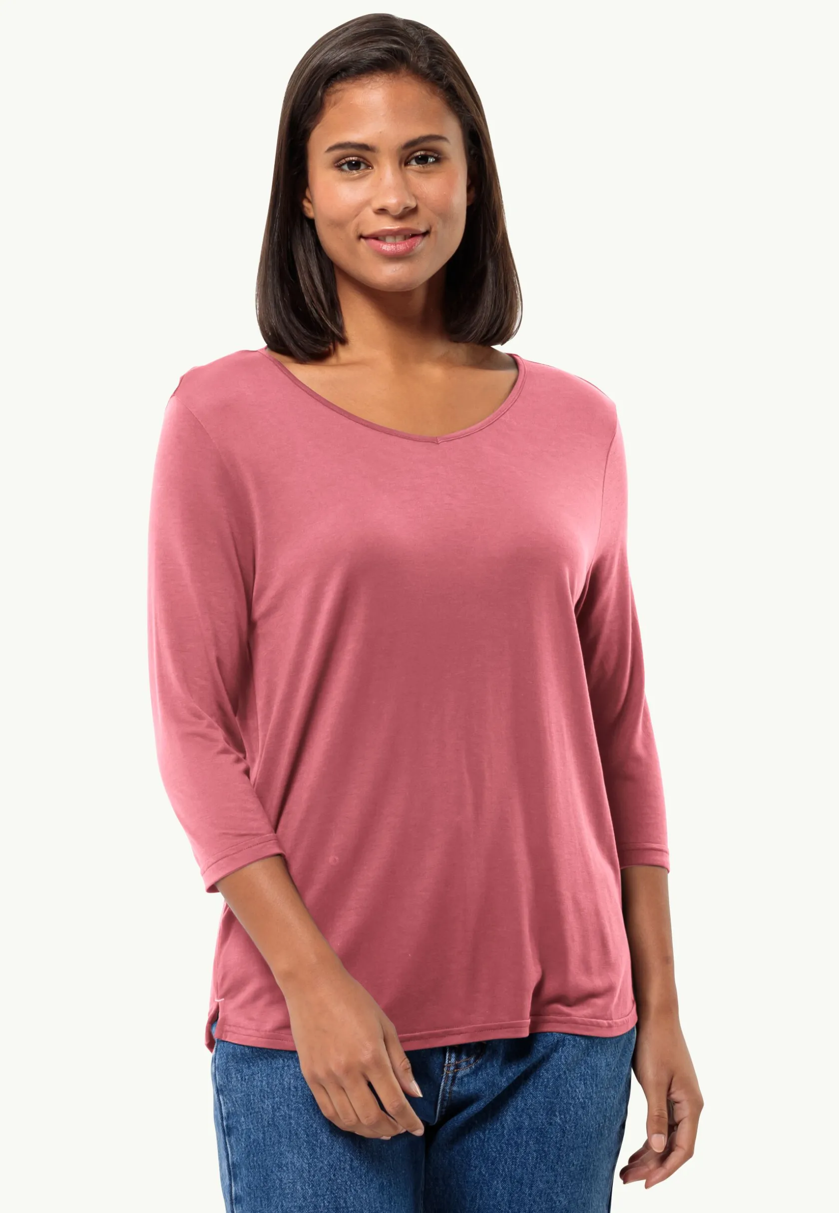 Jack Wolfskin Lifestyle|T-Shirts & Hauts Manches Longues-Mola 3|4 T W