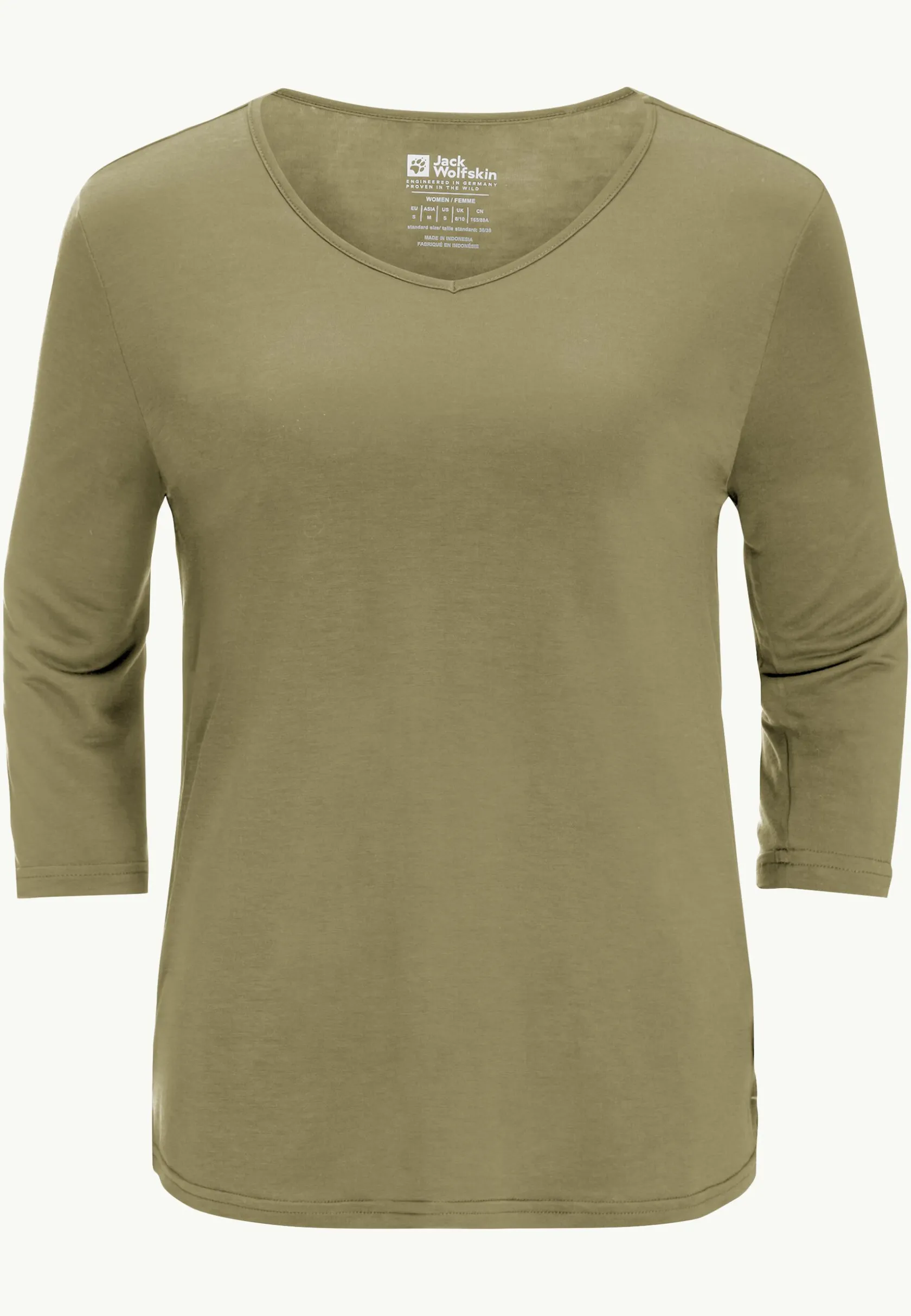 Jack Wolfskin Lifestyle|T-Shirts & Hauts Manches Longues-Mola 3|4 T W