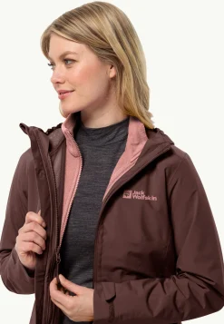 Jack Wolfskin Randonnée|Lifestyle-Moonrise 3in1 Jkt W