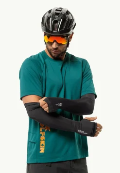 Jack Wolfskin Lifestyle|Faire Du Vélo-Morobbia Arm Sleeves black