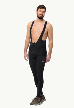 Jack Wolfskin Faire Du Vélo|Pantalons Vélos/Cyclisme-Morobbia Bib Tights M black