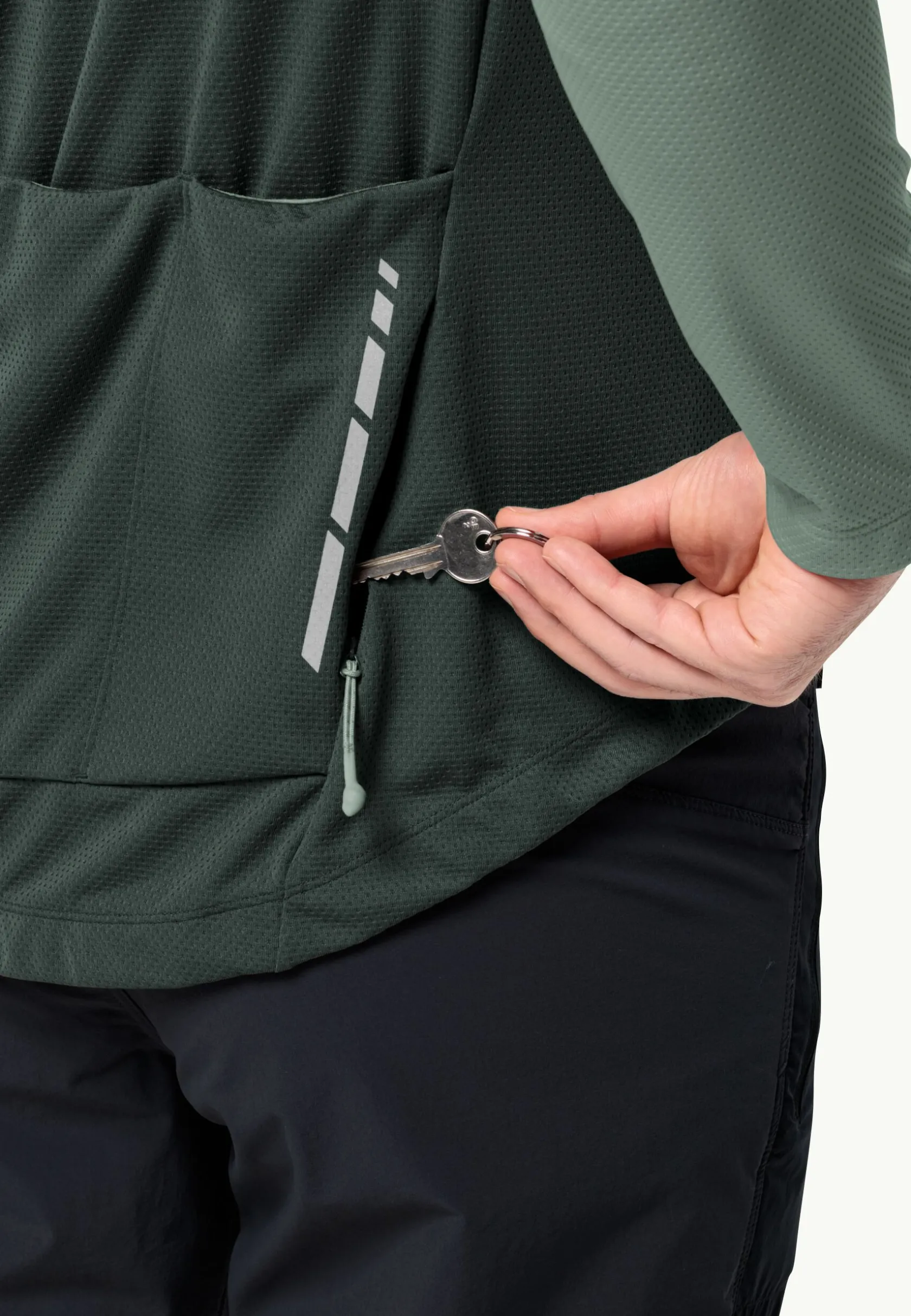 Jack Wolfskin Faire Du Vélo|Hauts Techniques-Morobbia Fz L/s M