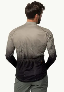 Jack Wolfskin Faire Du Vélo|Hauts Techniques-Morobbia Fz L/s Print M