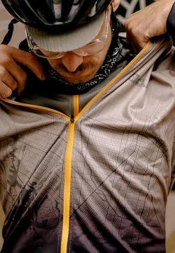 Jack Wolfskin Faire Du Vélo|Hauts Techniques-Morobbia Fz L/s Print M