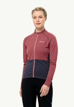 Jack Wolfskin Faire Du Vélo|Hauts Techniques-Morobbia Fz L/s W