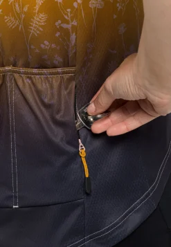 Jack Wolfskin Faire Du Vélo|Hauts Techniques-Morobbia Hz Print T W