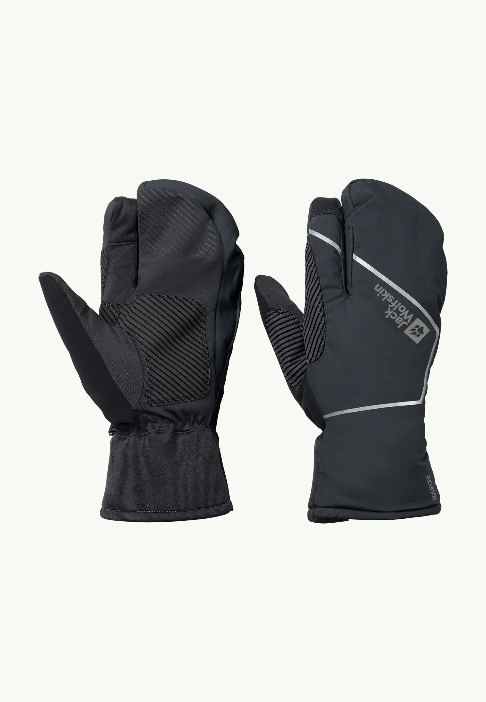 Jack Wolfskin Faire Du Vélo|Gants-Morobbia Lobster Glove Phantom