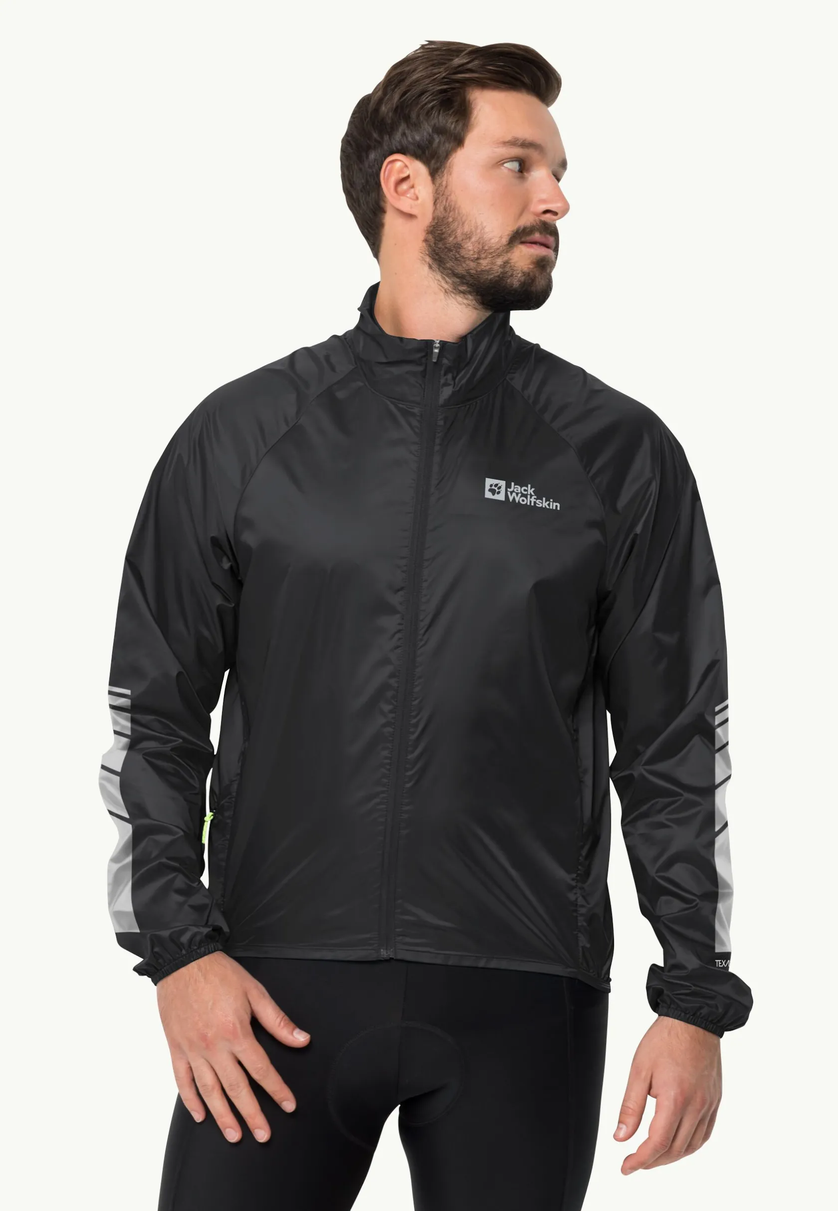 Jack Wolfskin Faire Du Vélo|Vestes Intermédiaires-Morobbia Wind Jkt M black