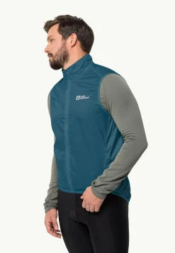 Jack Wolfskin Faire Du Vélo|Vestes Intermédiaires-Morobbia Wind Vest M
