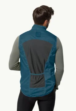 Jack Wolfskin Faire Du Vélo|Vestes Intermédiaires-Morobbia Wind Vest M