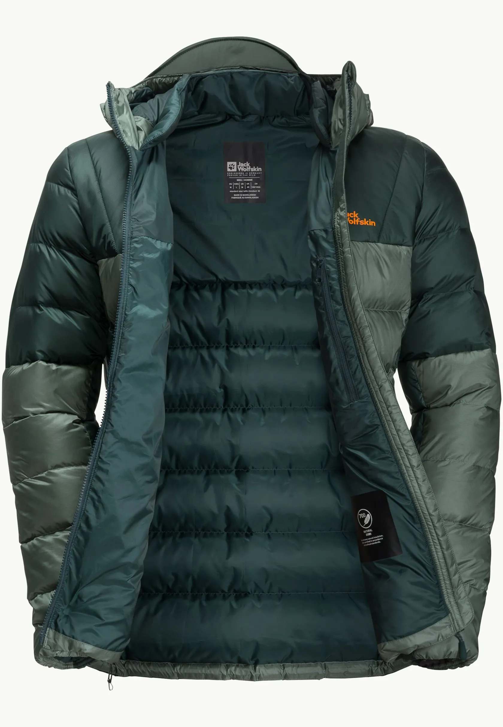 Jack Wolfskin Randonnée|Vestes Intermédiaires-Nebelhorn Down Hoody M