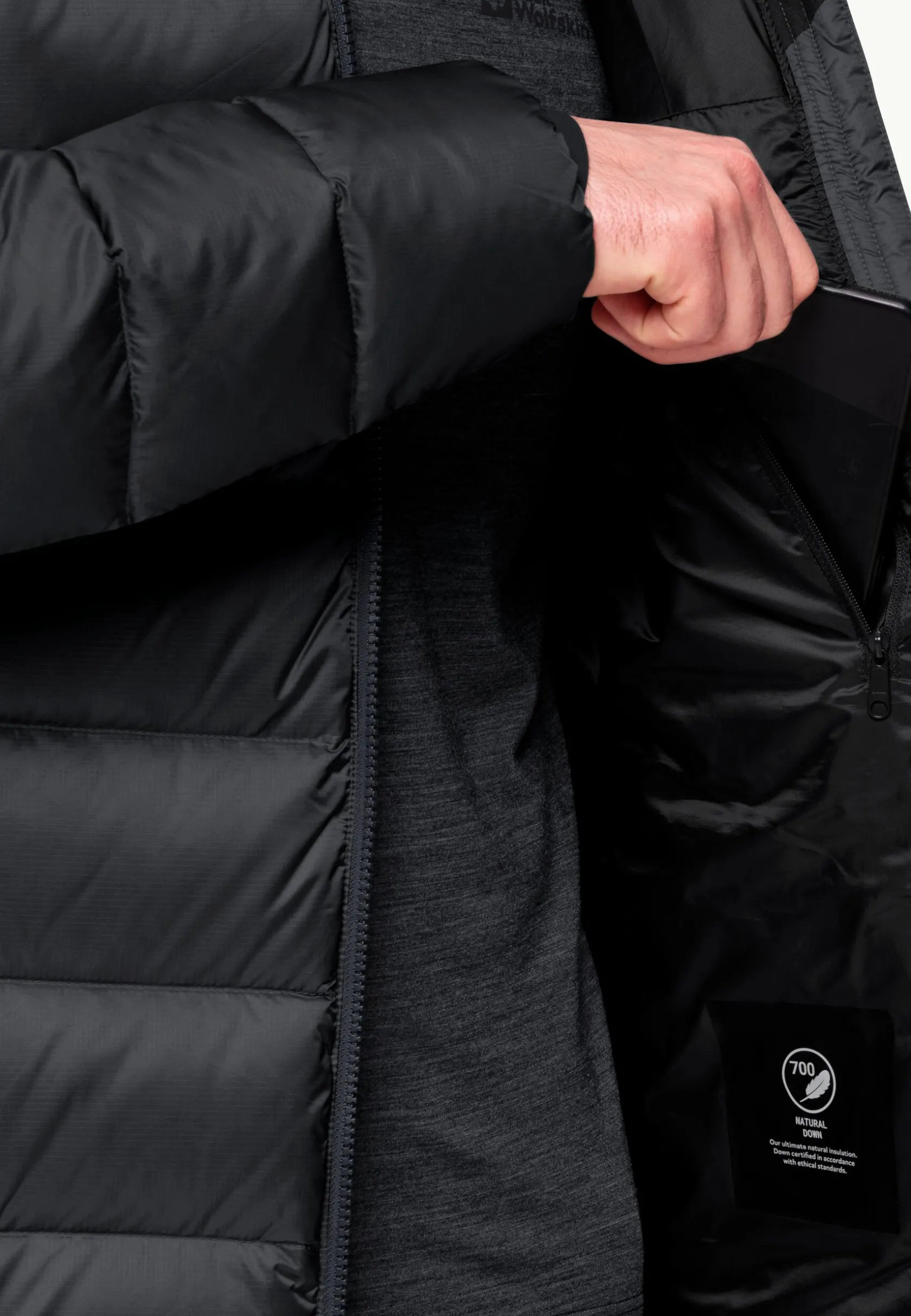 Jack Wolfskin Randonnée|Vestes Intermédiaires-Nebelhorn Down Hoody M