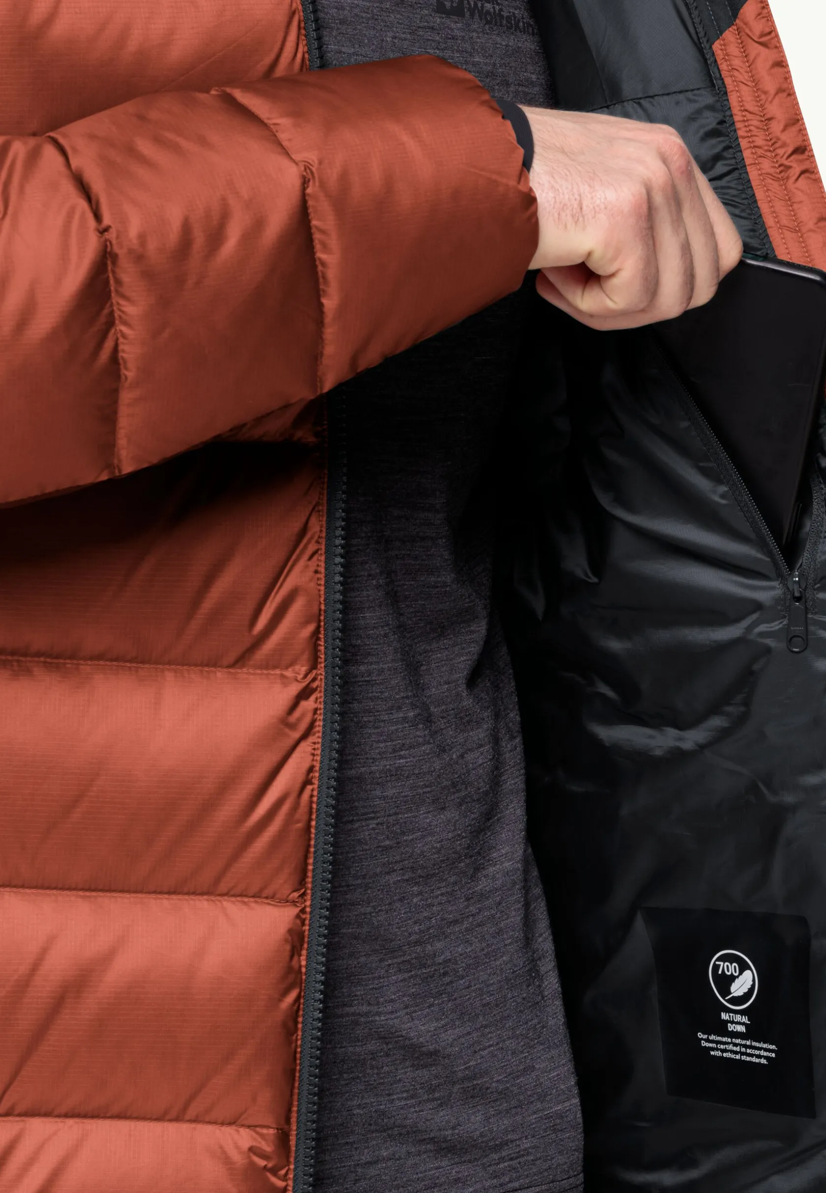 Jack Wolfskin Randonnée|Vestes Intermédiaires-Nebelhorn Down Hoody M