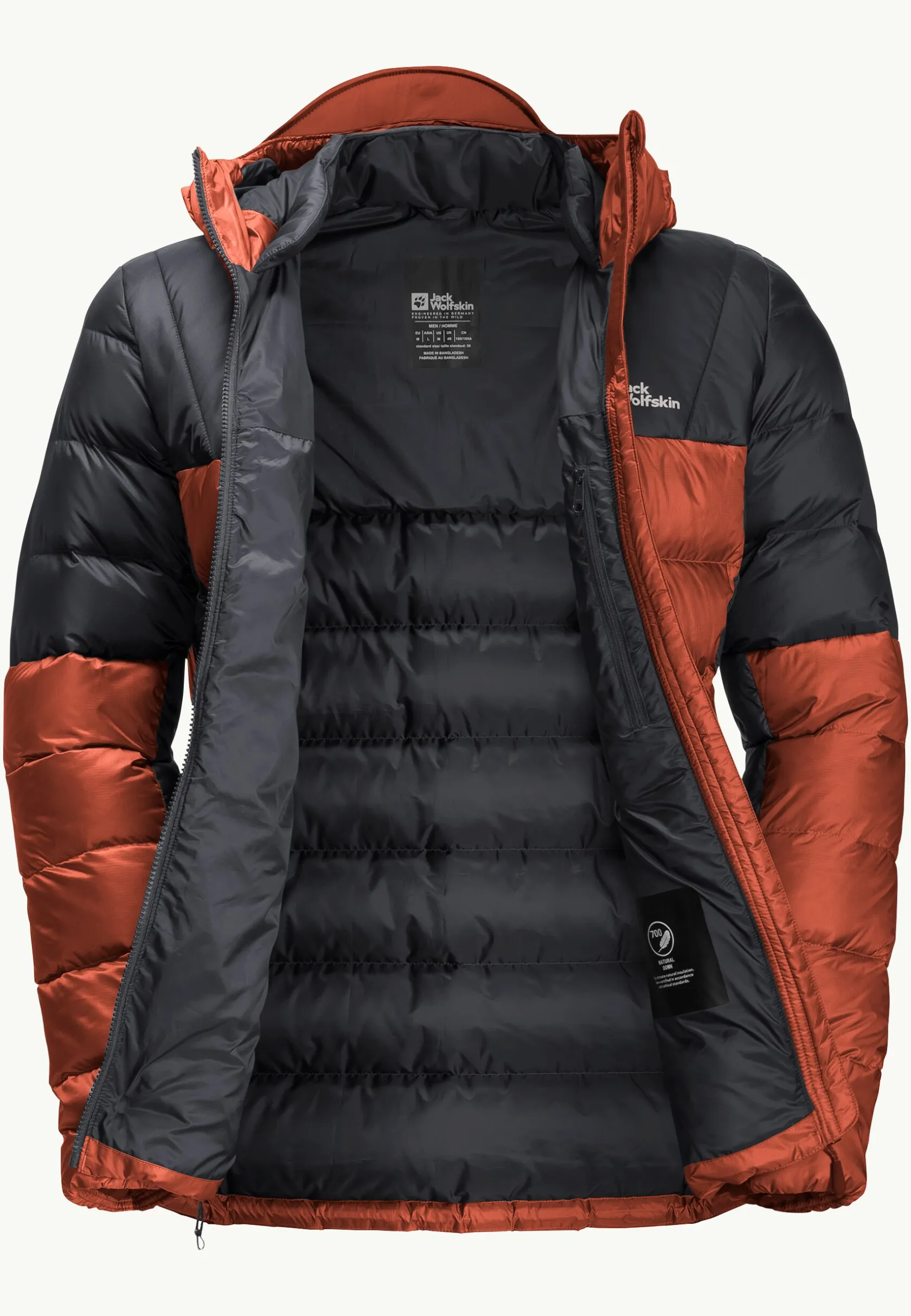Jack Wolfskin Randonnée|Vestes Intermédiaires-Nebelhorn Down Hoody M