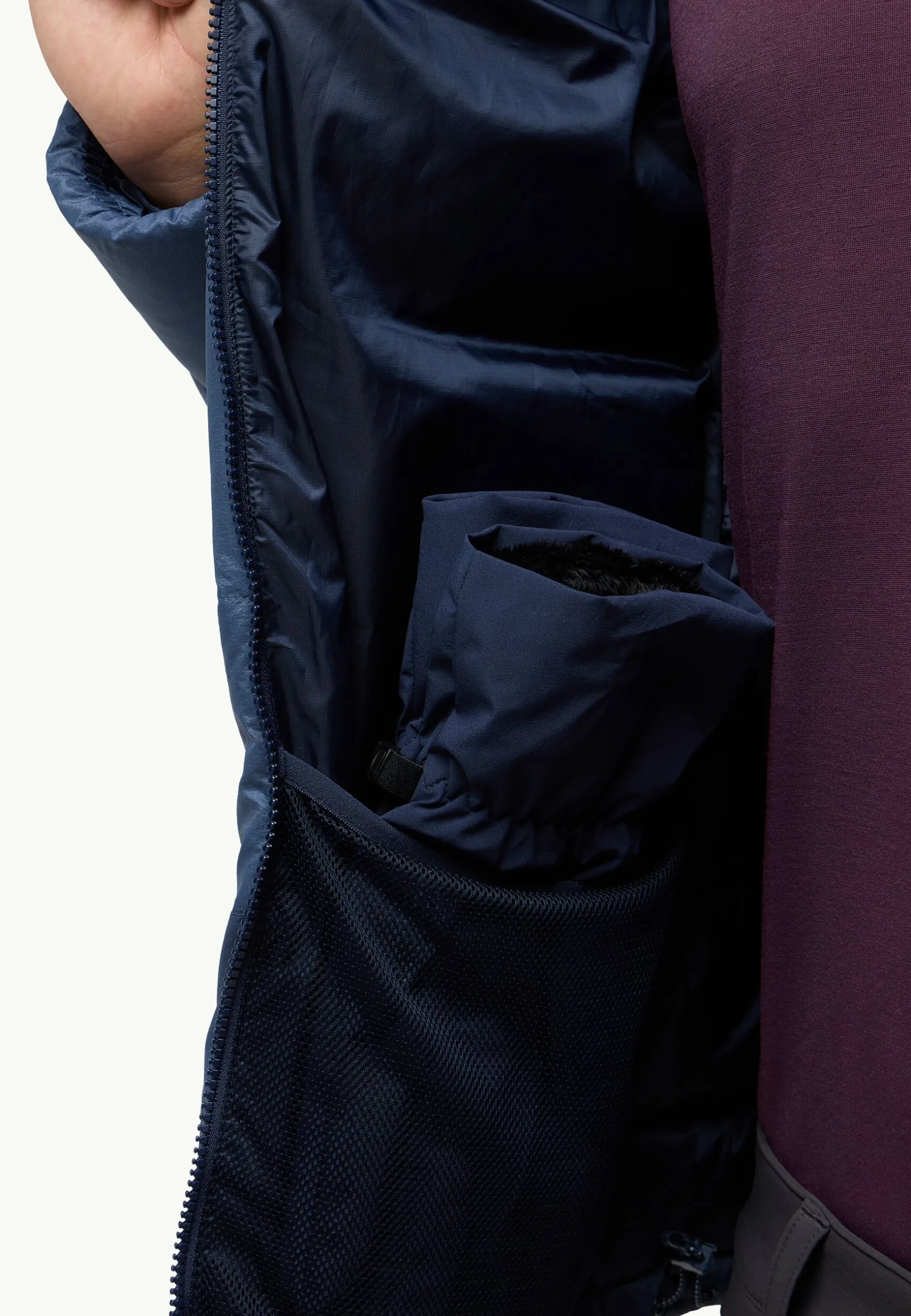 Jack Wolfskin Vestes Intermédiaires|Gilets-Nebelhorn Down Hoody M Rds