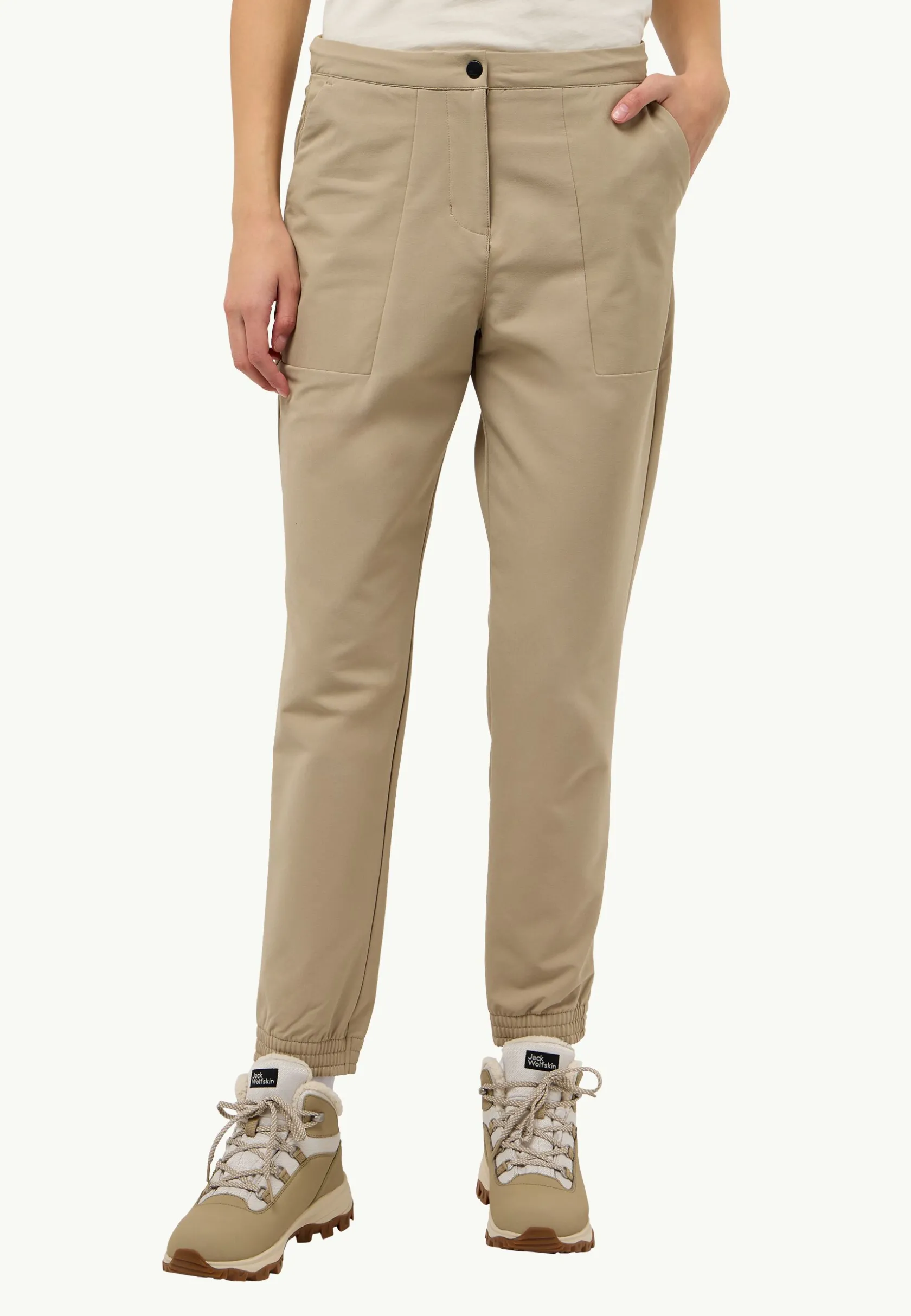 Jack Wolfskin Pantalon De Loisirs|Pantalons Softshell-Newport Pants W