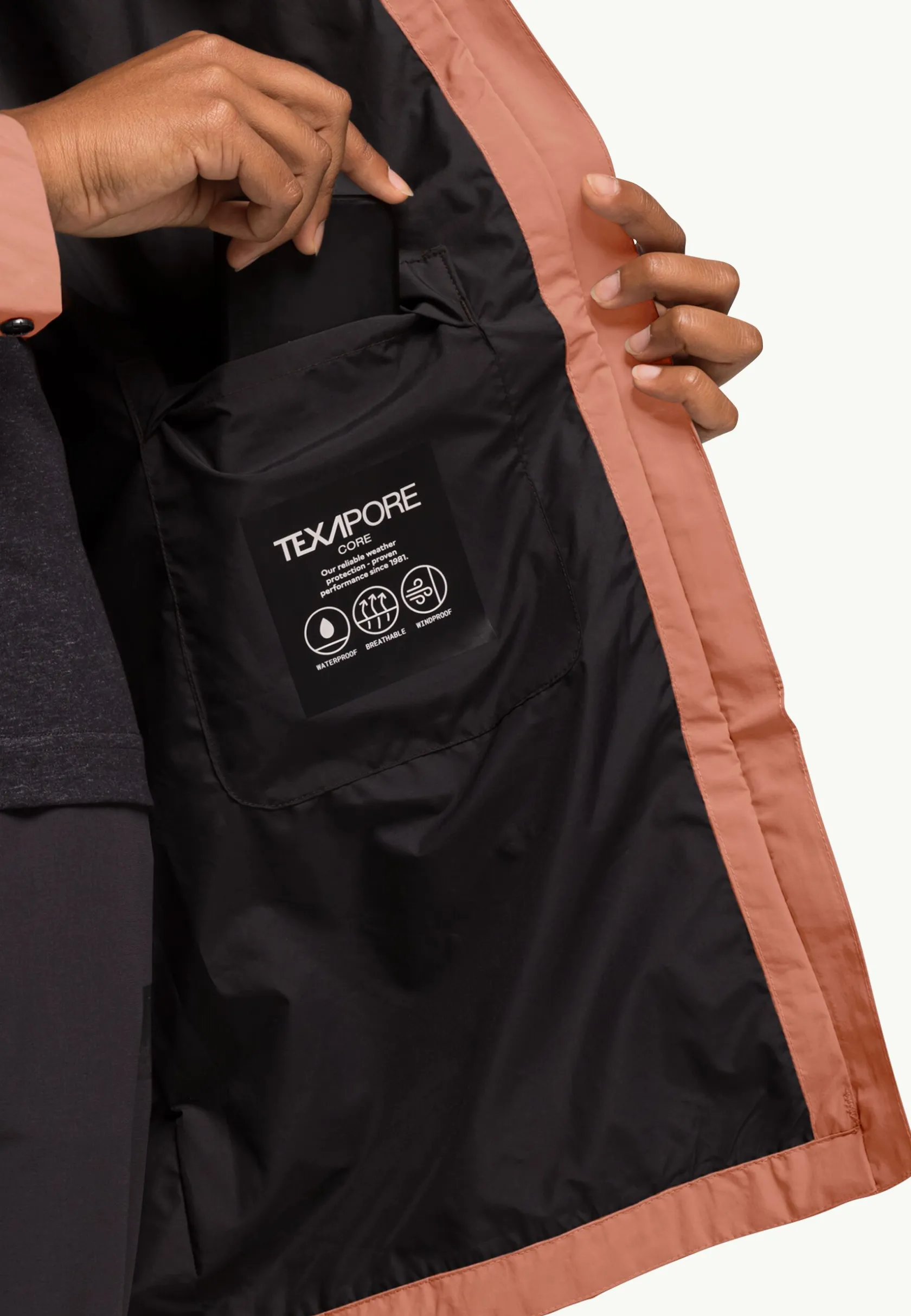 Jack Wolfskin Lifestyle|Vestes Intermédiaires-Norden Port Coat W