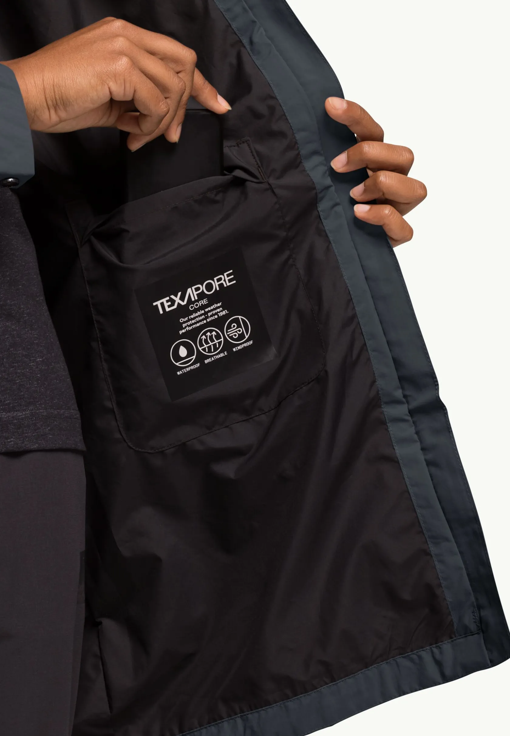 Jack Wolfskin Lifestyle|Vestes Intermédiaires-Norden Port Coat W