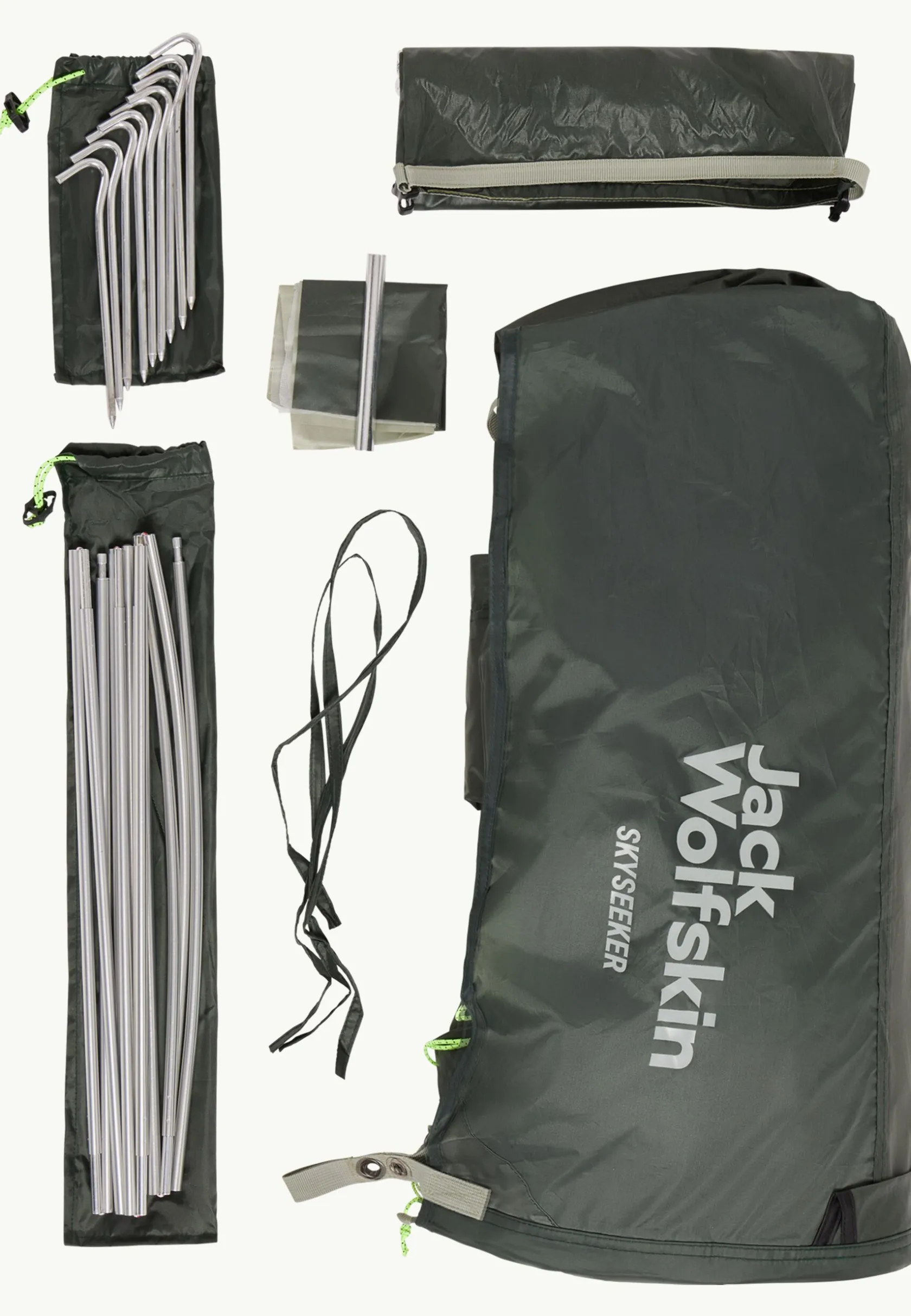 Jack Wolfskin Tentes-North Timer island moss