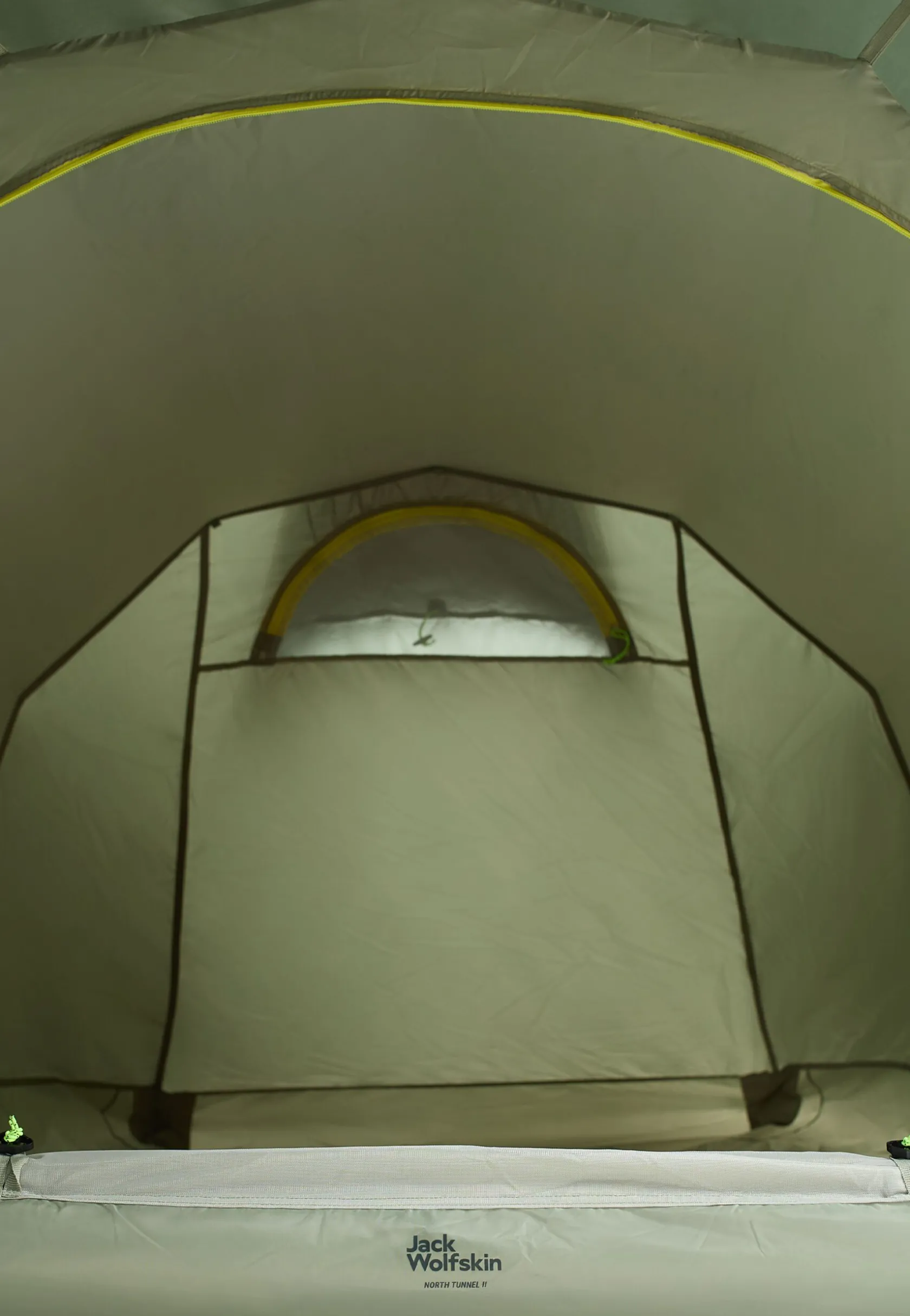Jack Wolfskin Tentes-North Tunnel II island moss
