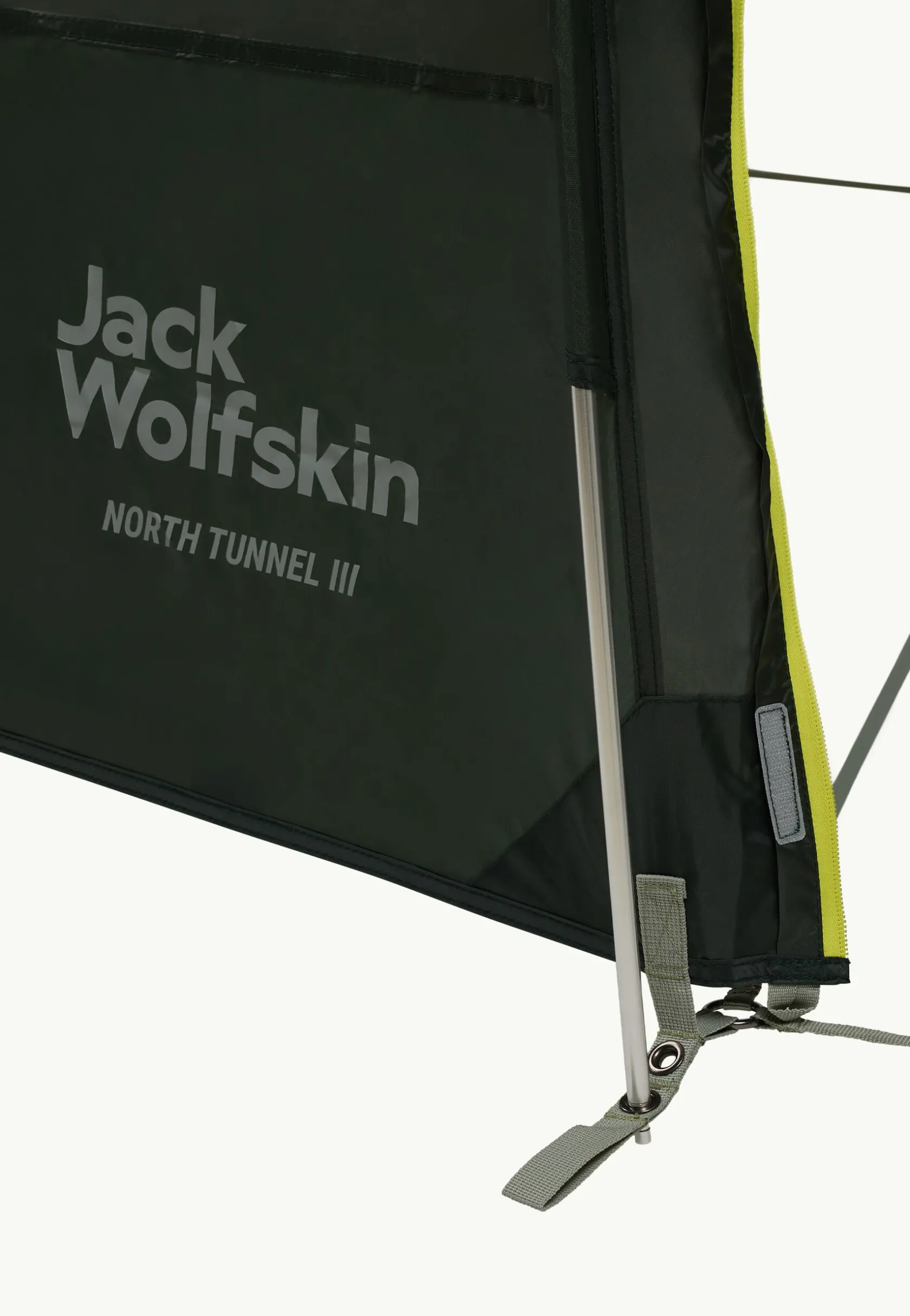Jack Wolfskin Tentes-North Tunnel III island moss