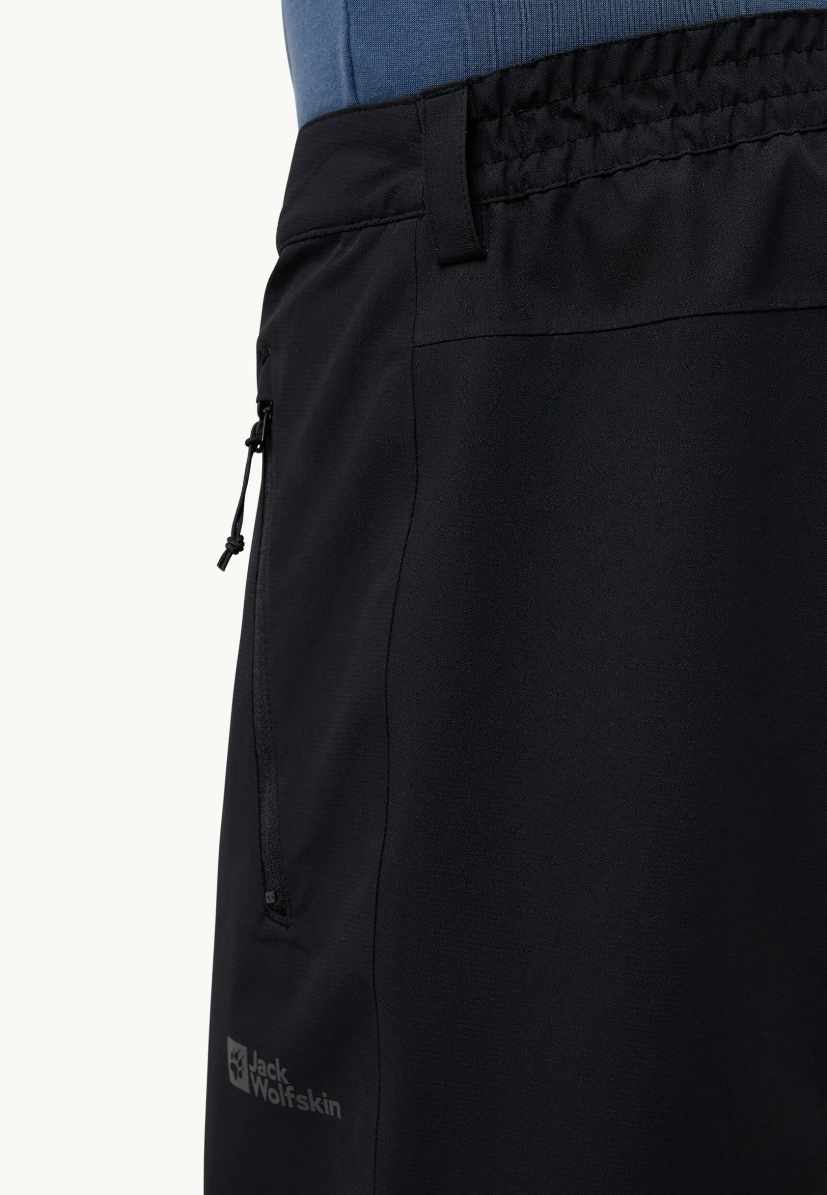 Jack Wolfskin Pantalons De Randonnée|Pantalon De Pluie-Parana Pants M black