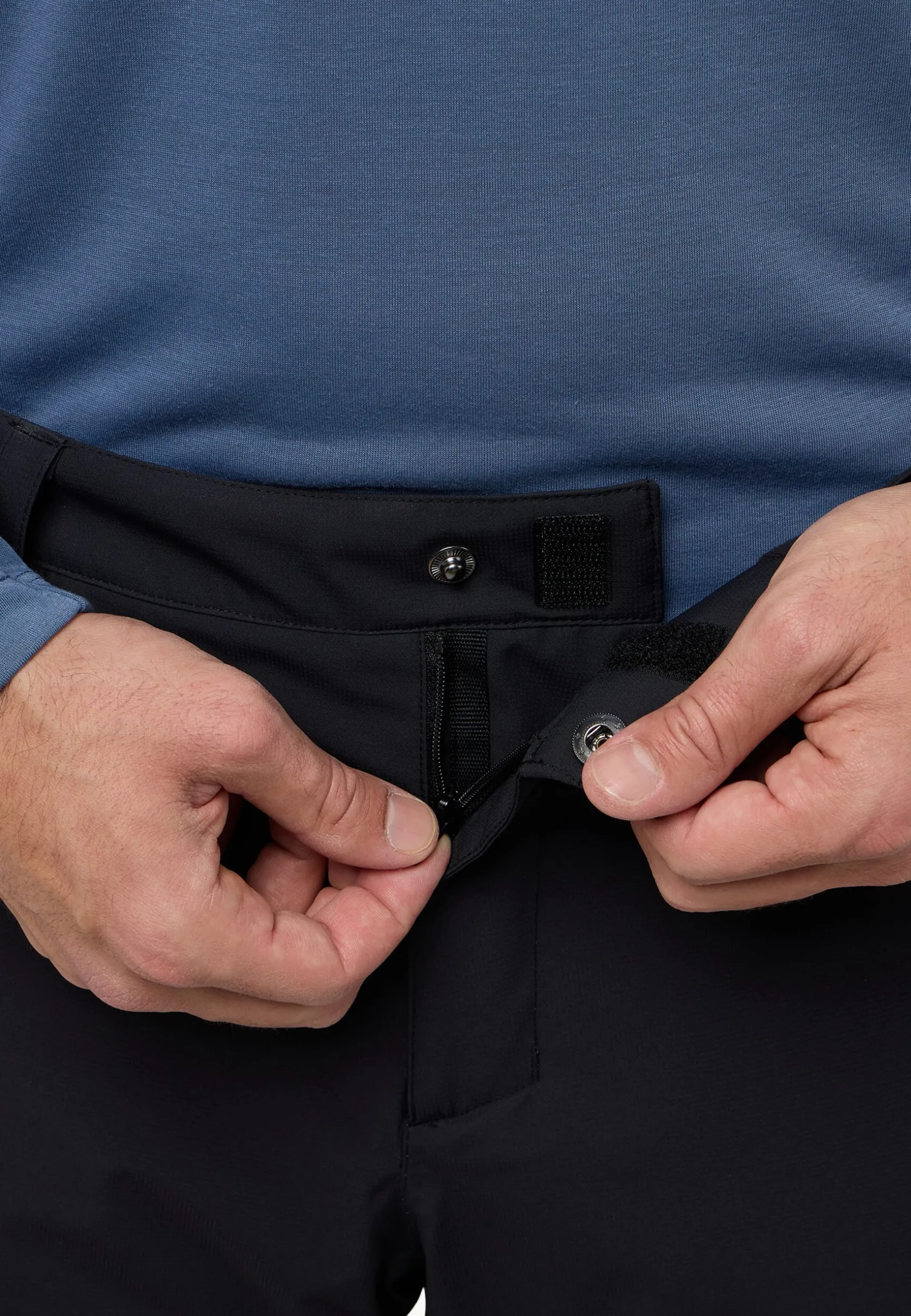 Jack Wolfskin Pantalons De Randonnée|Pantalon De Pluie-Parana Pants M black