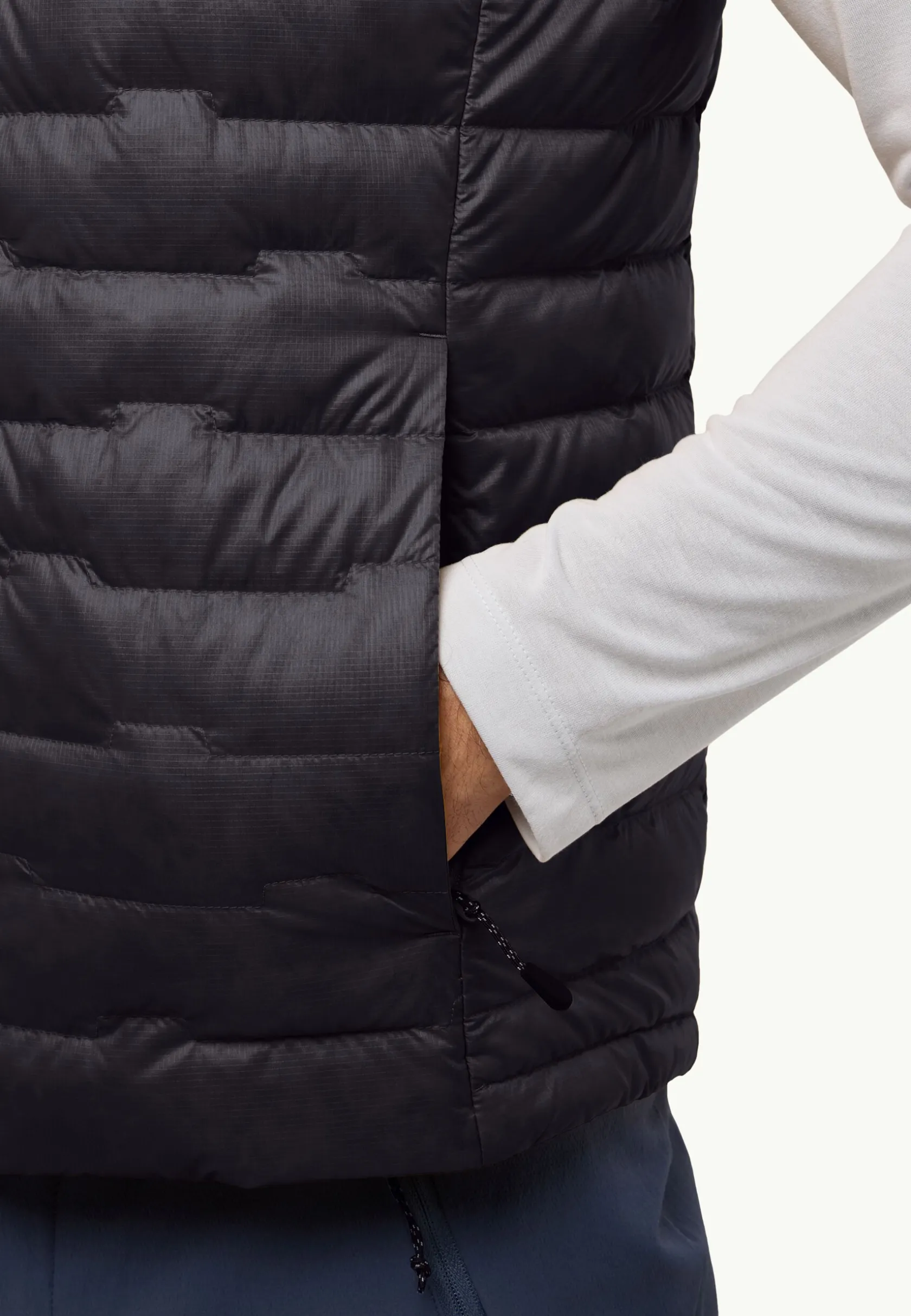 Jack Wolfskin Gilets-Passamani Down Vest M Rds Phantom