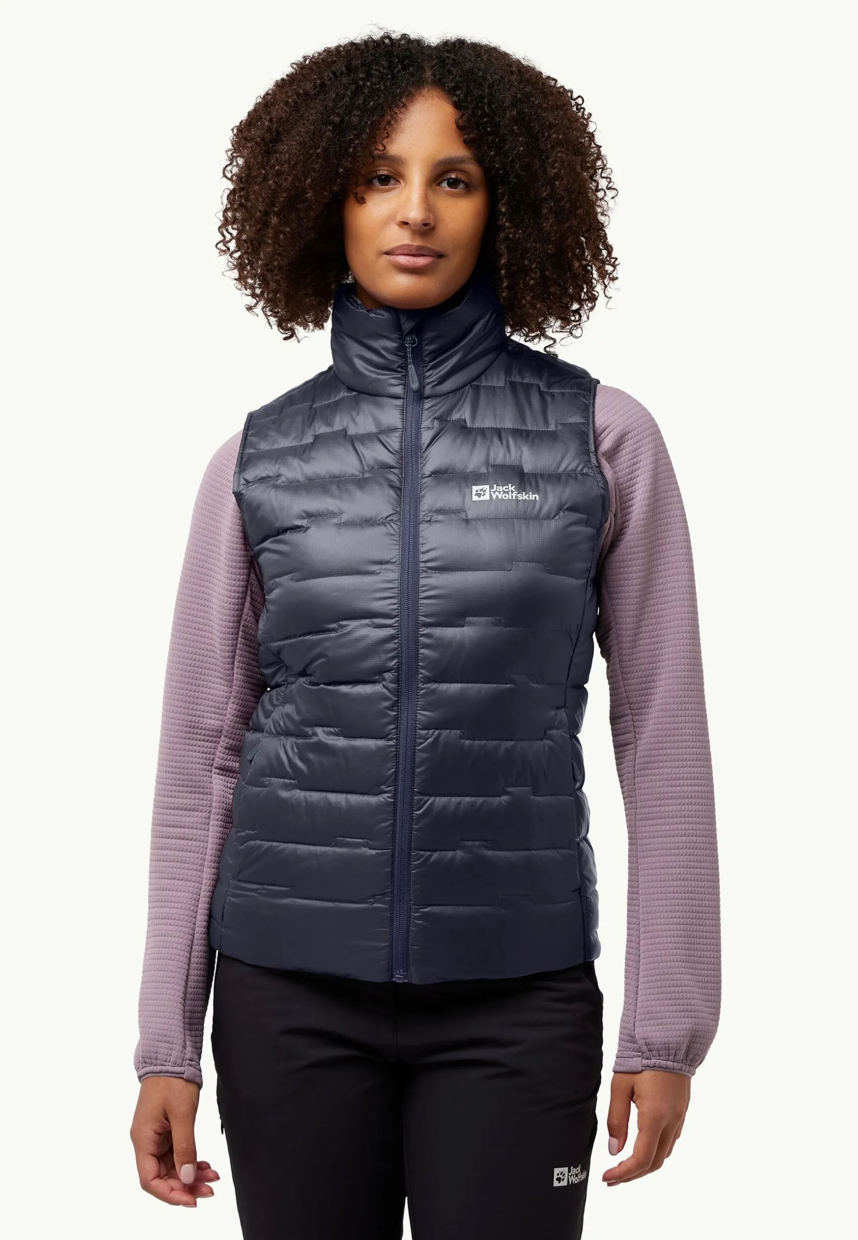 Jack Wolfskin Gilets|Vestes Intermédiaires-Passamani Down Vest W Rds Graphite
