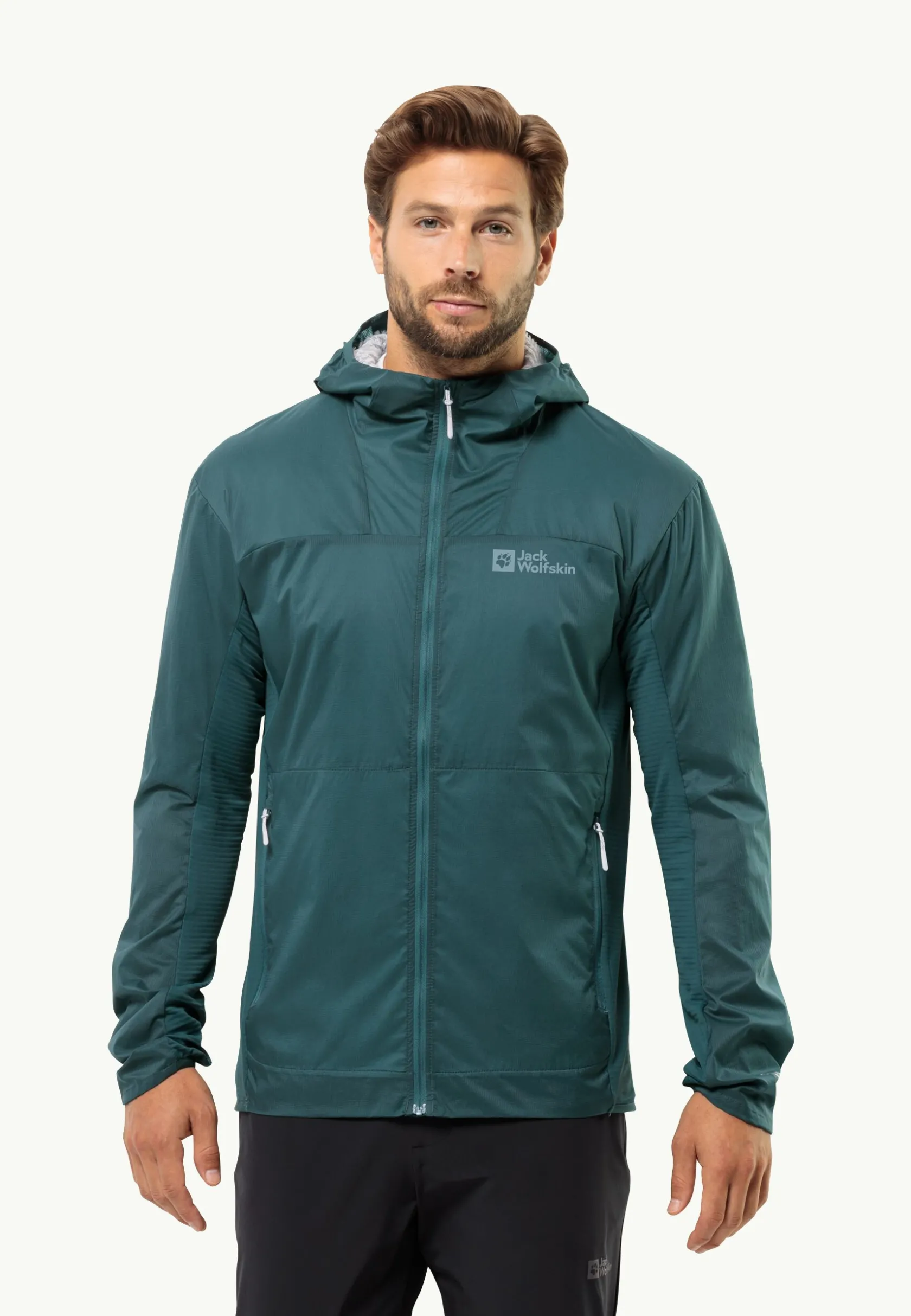 Jack Wolfskin Randonnée|Vestes Intermédiaires-Prelight Alpha Jkt M