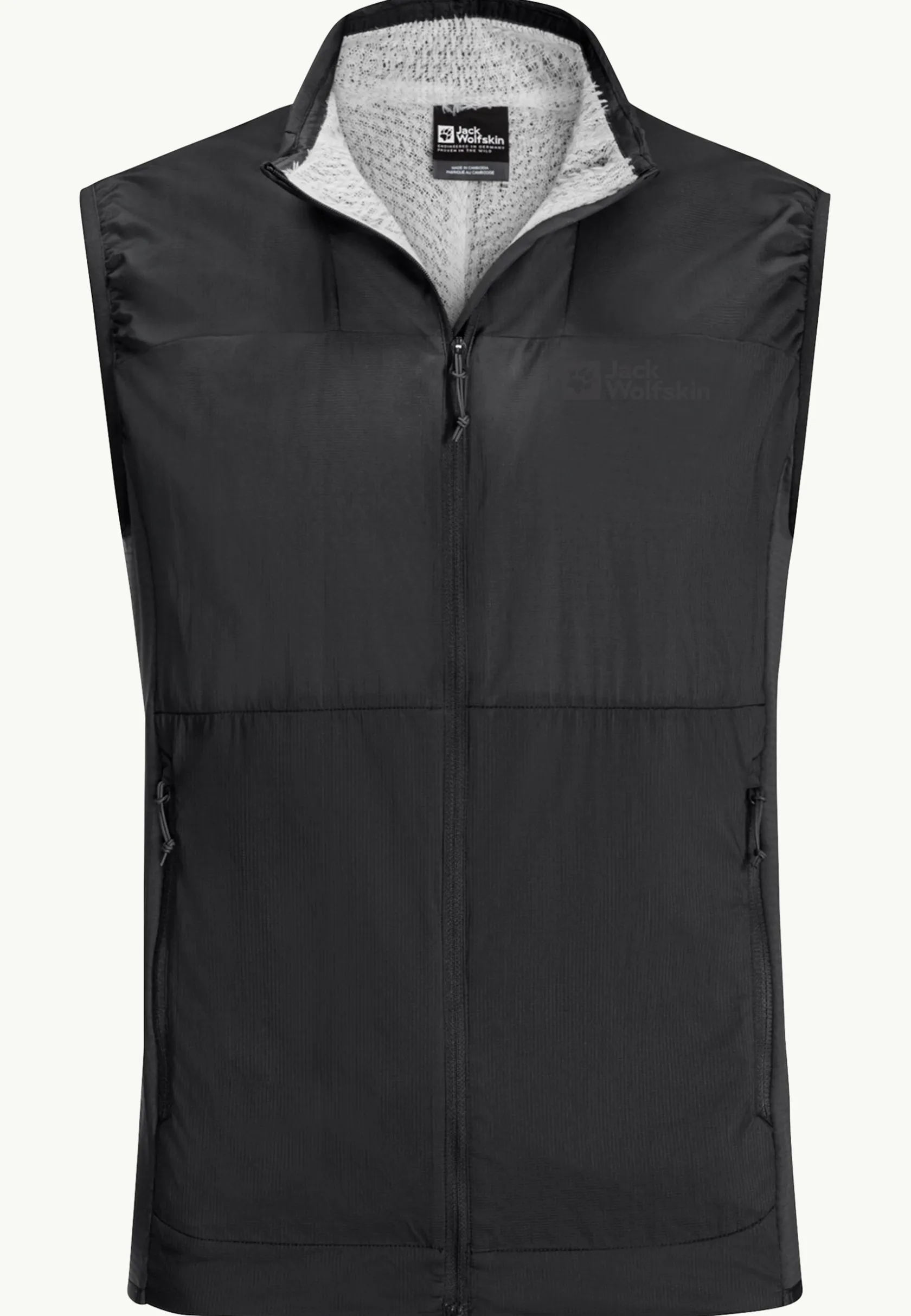 Jack Wolfskin Randonnée|Vestes Intermédiaires-Prelight Alpha Vest M black