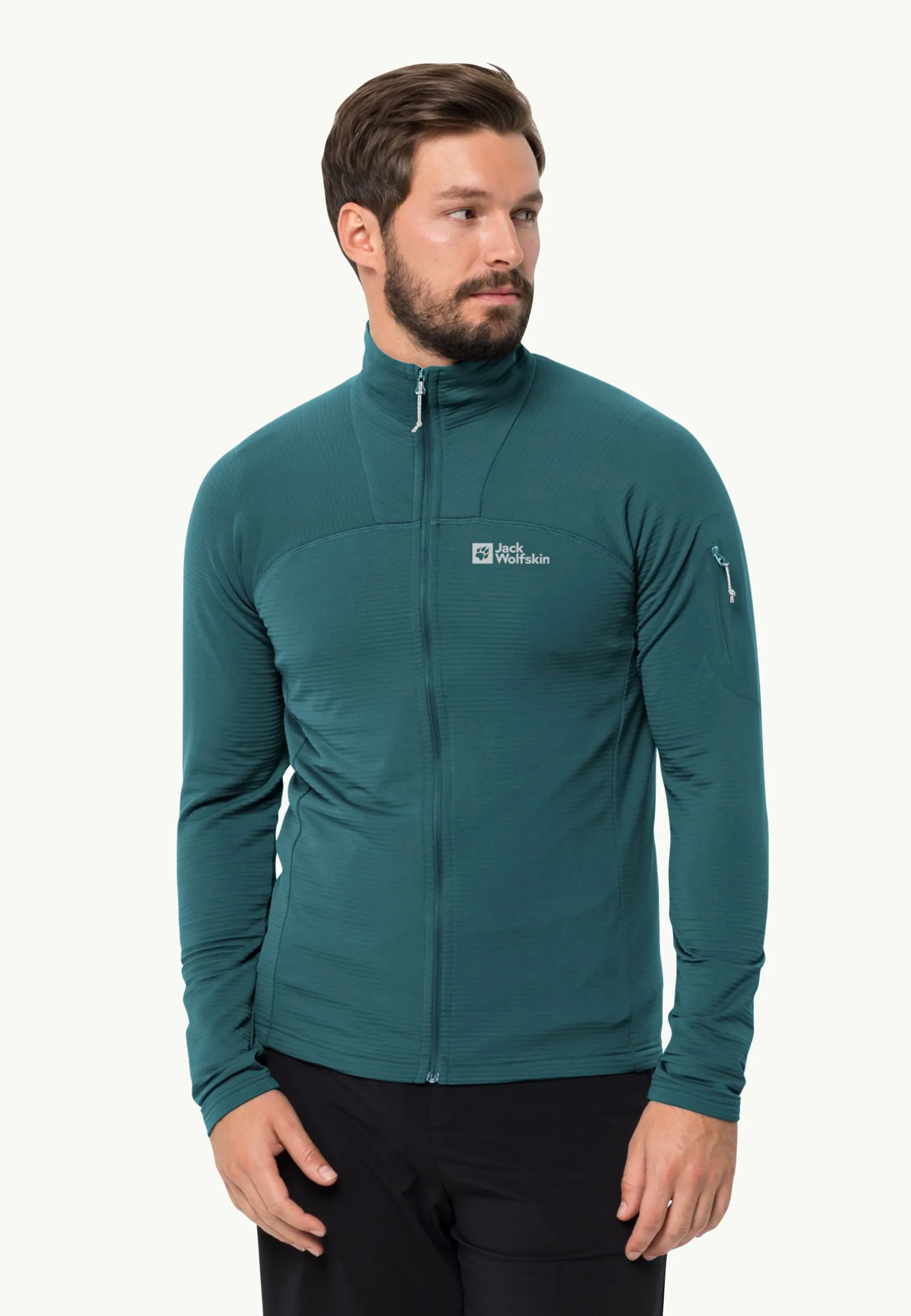 Jack Wolfskin Randonnée|Vestes Intermédiaires-Prelight Fz M