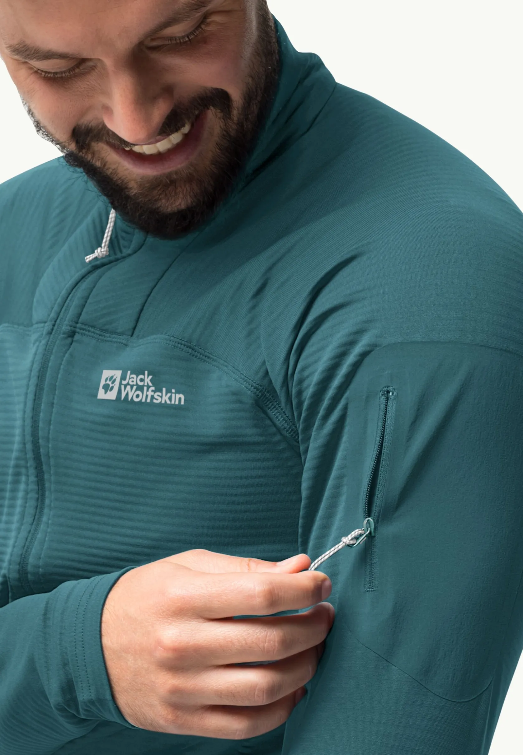 Jack Wolfskin Randonnée|Vestes Intermédiaires-Prelight Fz M