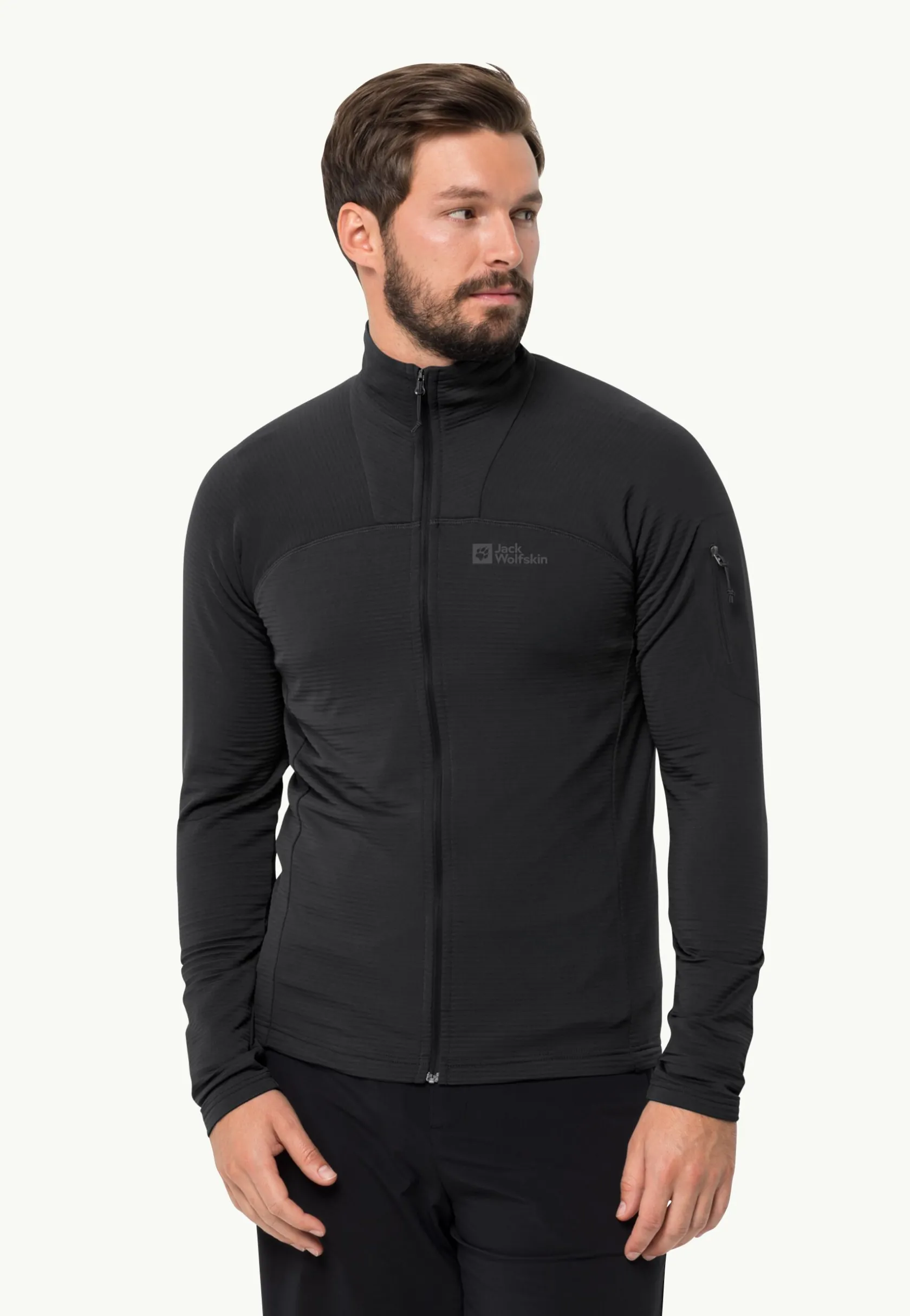 Jack Wolfskin Randonnée|Vestes Intermédiaires-Prelight Fz M