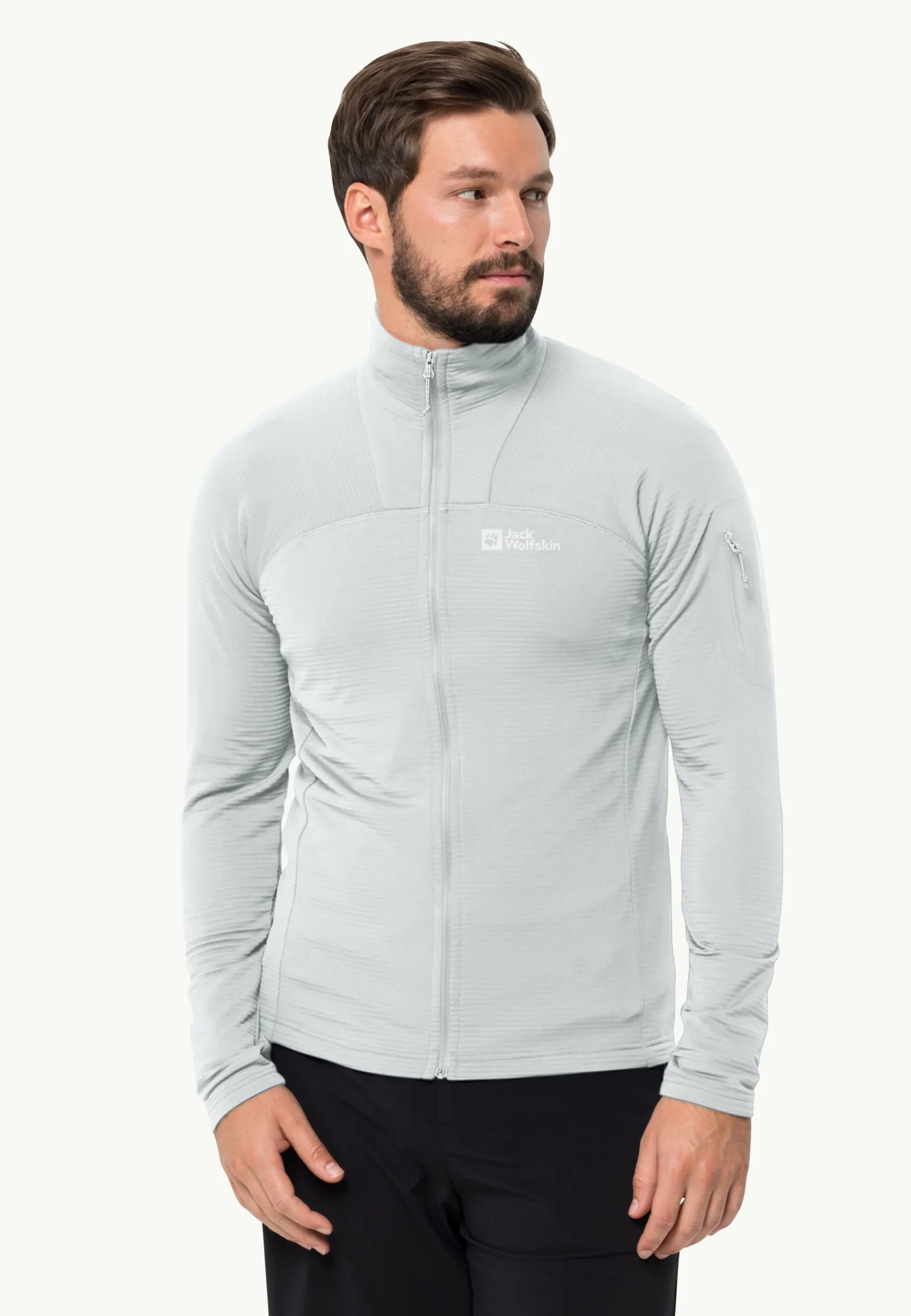 Jack Wolfskin Randonnée|Vestes Intermédiaires-Prelight Fz M