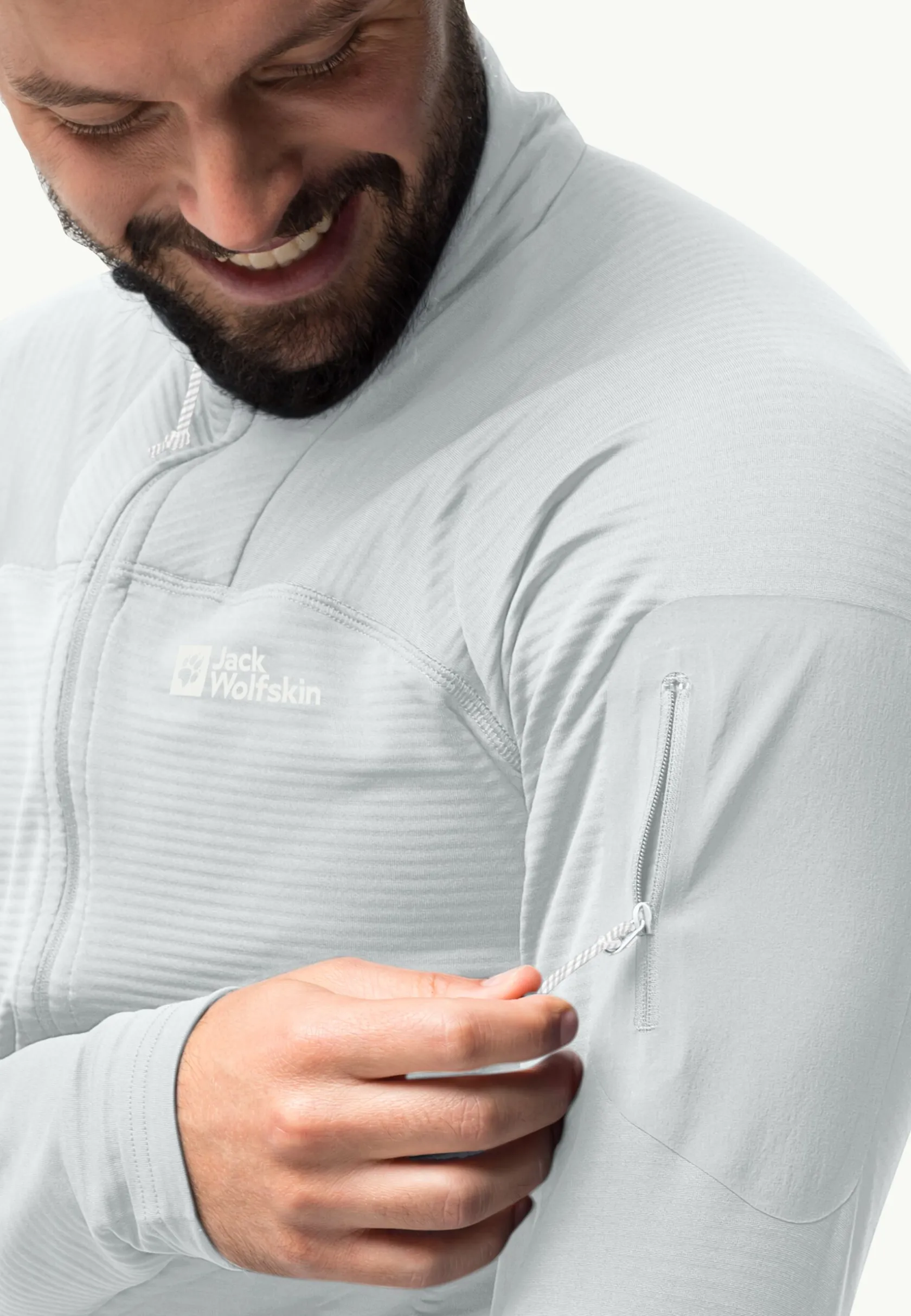 Jack Wolfskin Randonnée|Vestes Intermédiaires-Prelight Fz M