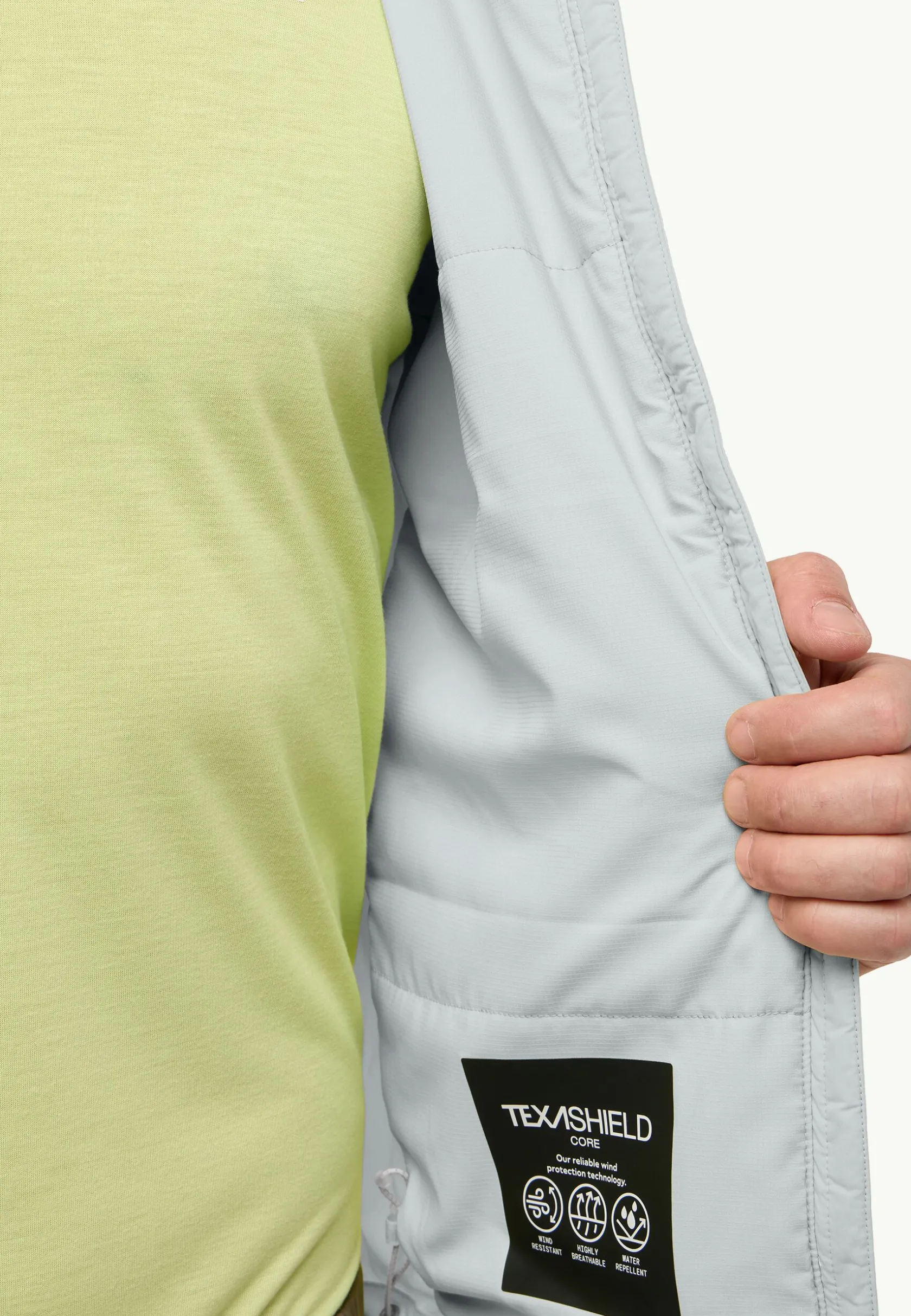 Jack Wolfskin Vestes Intermédiaires|Vestes D'Hiver-Prelight Ins Jkt M Cool Grey