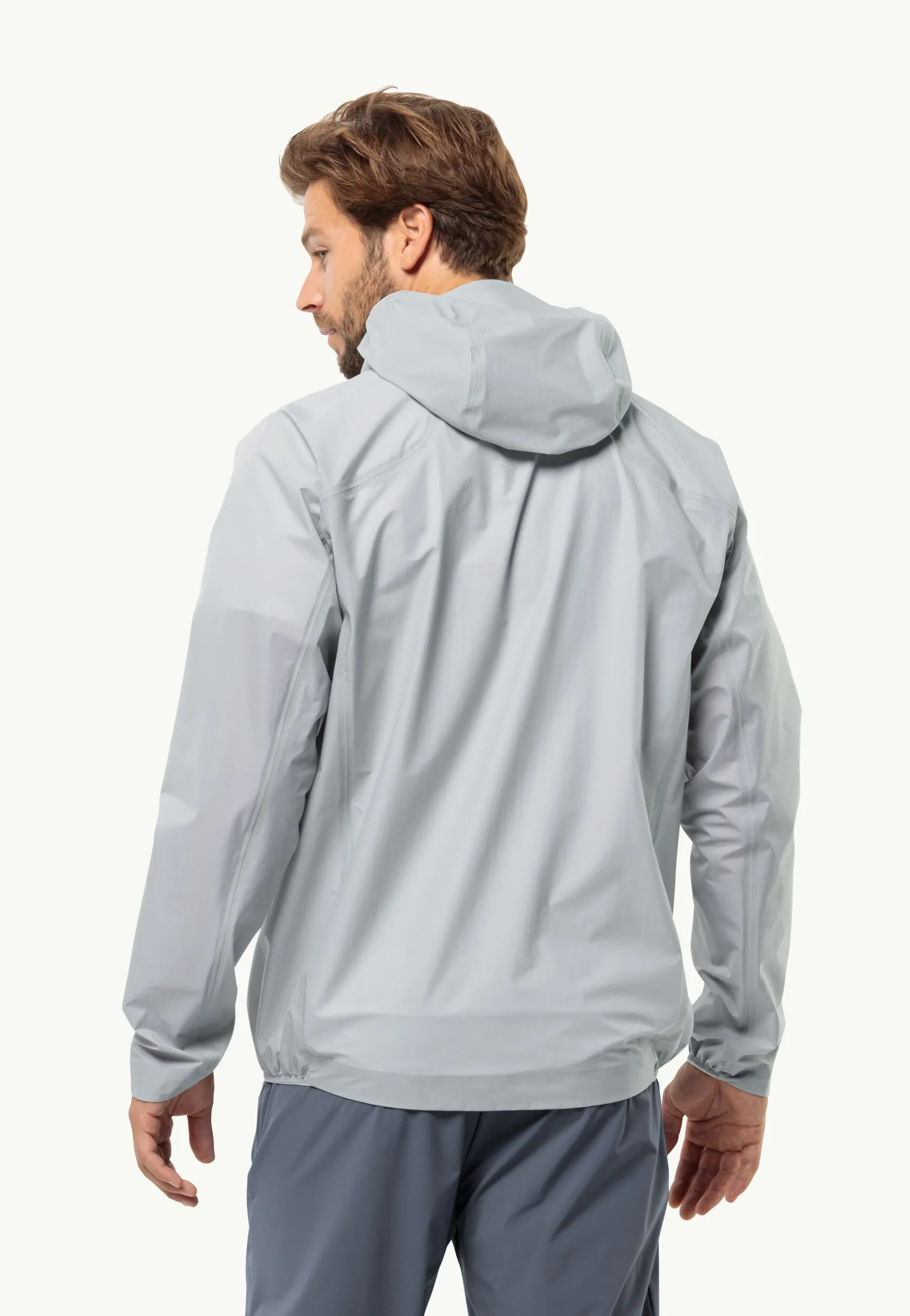 Jack Wolfskin Randonnée|Vestes Intermédiaires-Prelight 3l Jkt M Cool Grey