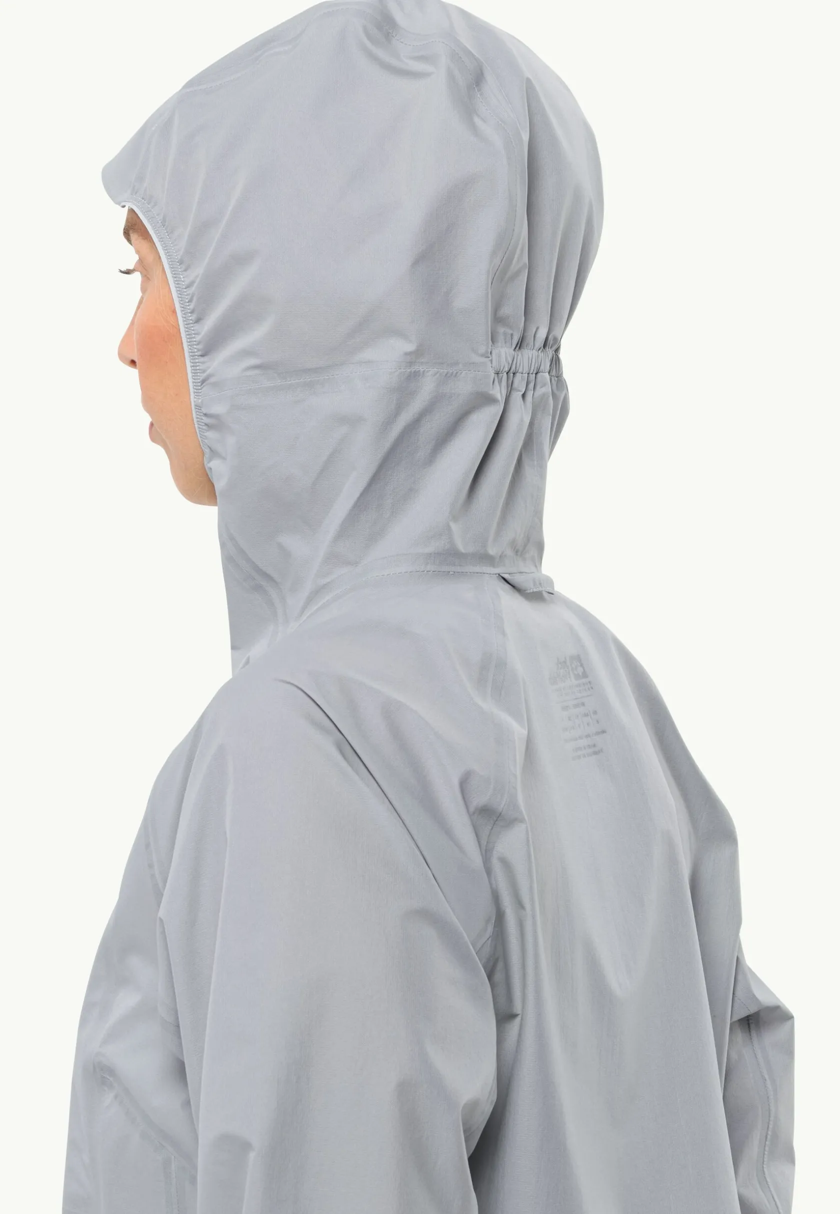 Jack Wolfskin Randonnée|Vestes Intermédiaires-Prelight 3l Jkt W Cool Grey