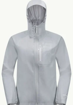 Jack Wolfskin Randonnée|Vestes Intermédiaires-Prelight 3l Jkt W Cool Grey