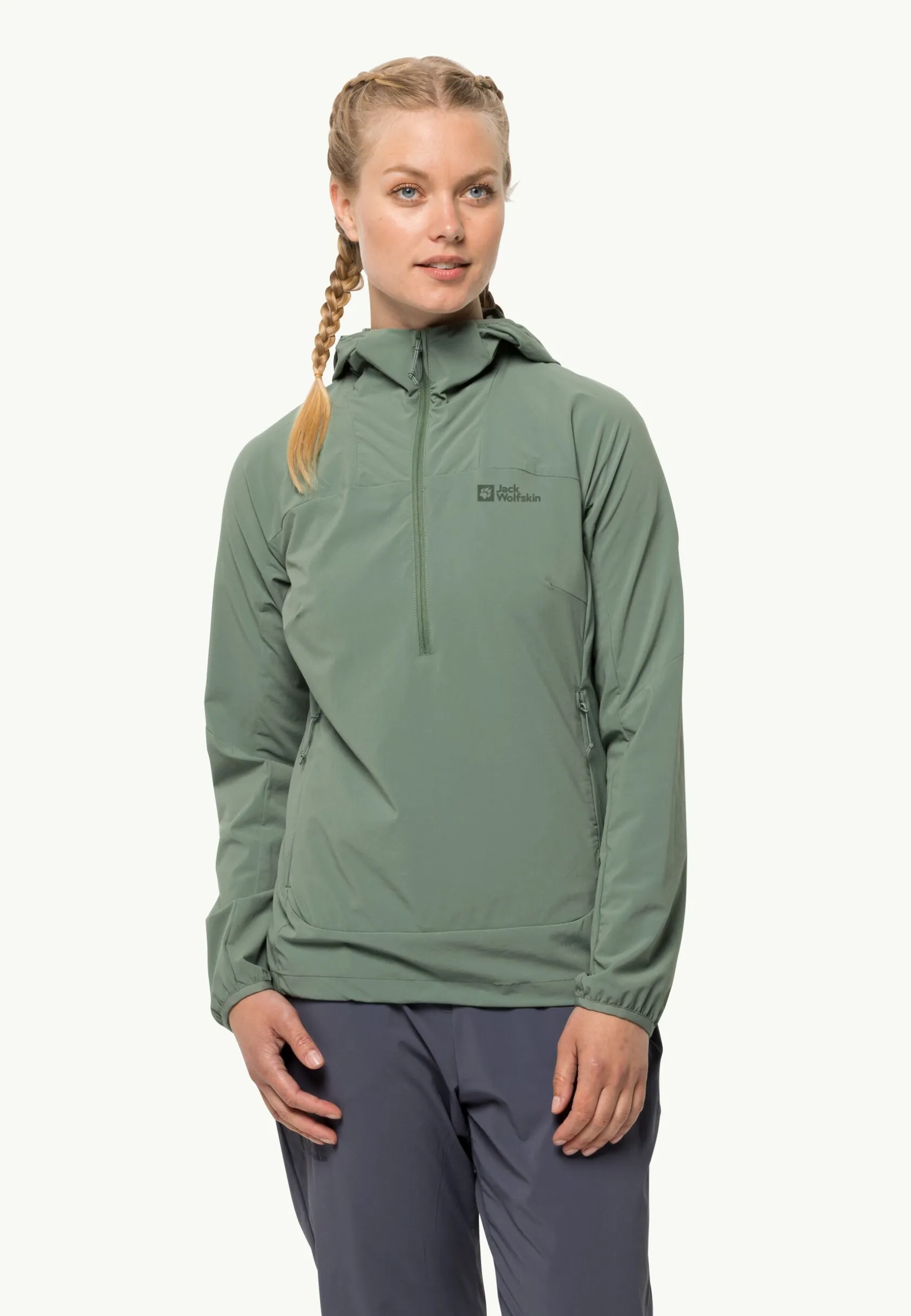 Jack Wolfskin Randonnée|Vestes Coupe-Vent-Prelight Overhead W