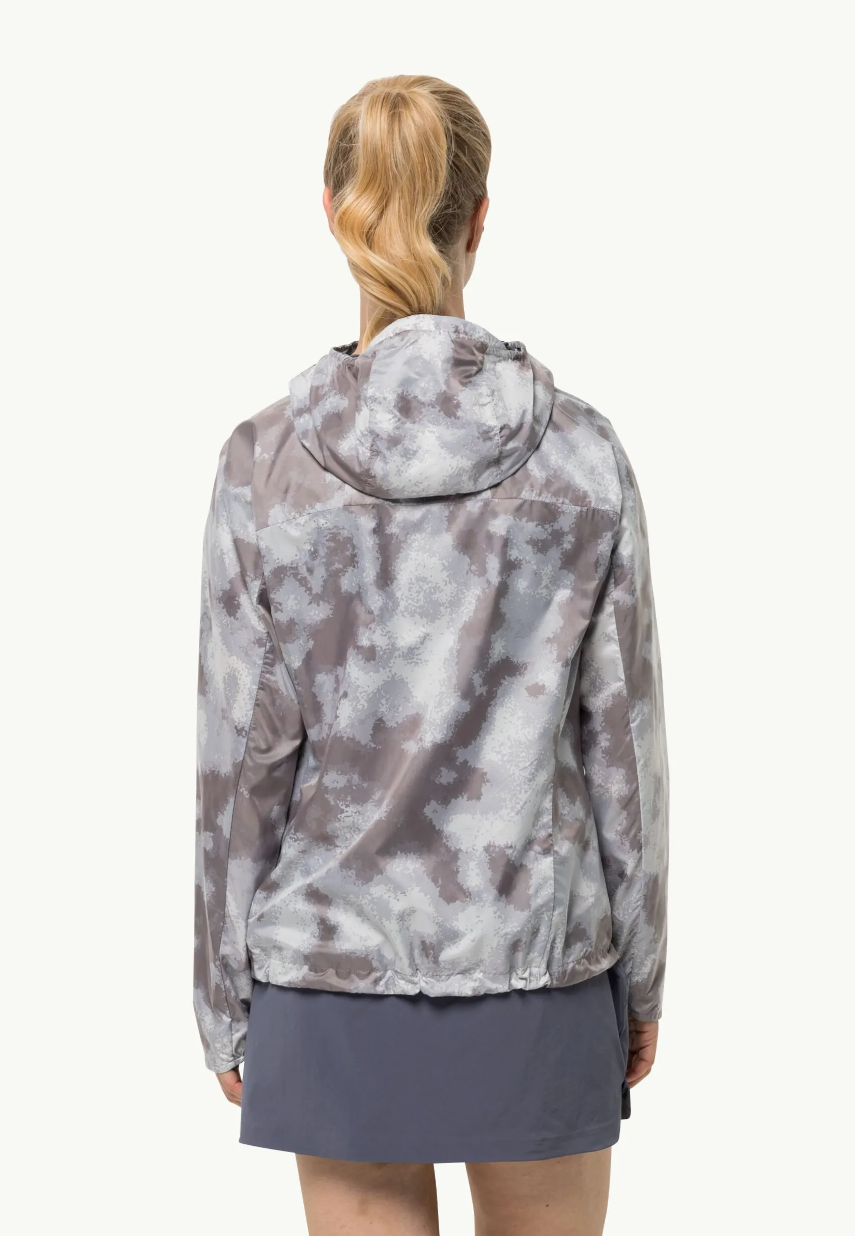 Jack Wolfskin Randonnée|Vestes Intermédiaires-Prelight Windbreaker W dolphin 51