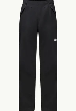 Jack Wolfskin Pantalons De Randonnée|Pantalon De Pluie-Rainy Days 3l Pants M black