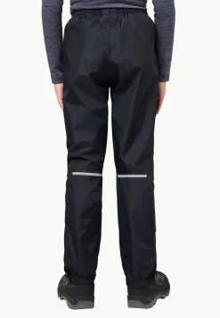Jack Wolfskin Pantalon De Loisirs|Pantalons Et Combinaisons De Neige-Rainy Days Pants Kids black