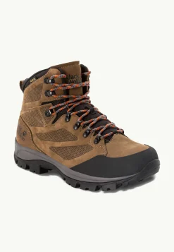 Jack Wolfskin Chaussures Imperméables|Chaussures De Randonnée-Rebellion Texapore Mid M